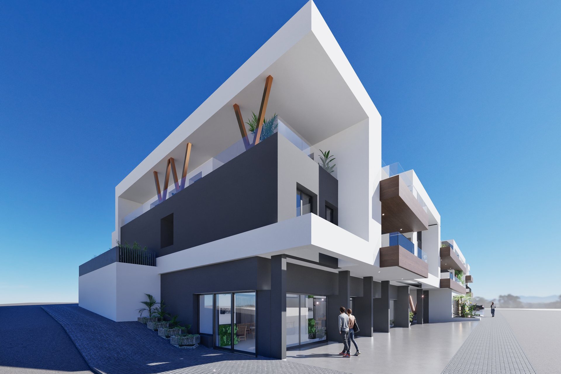 Amplio apartamento de 3 dormitorios en Benijófar, cerca del golf y del mar.