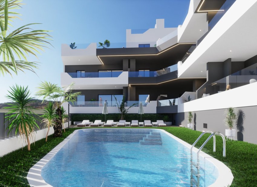 Apartamento de nueva construcción en Benijófar con 2 dormitorios, piscina y cerca del campo de golf