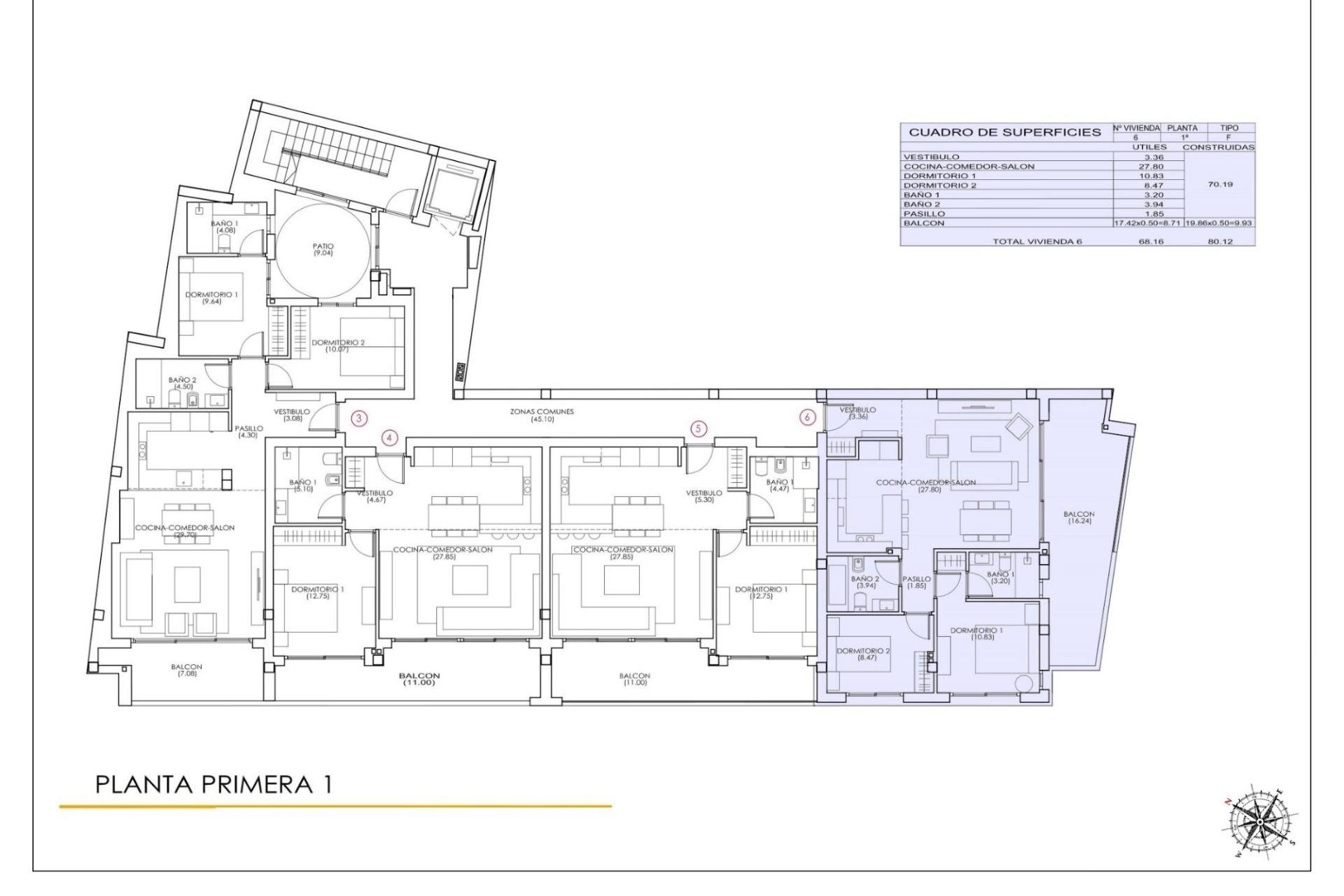 Apartamento de obra nueva en Torrevieja