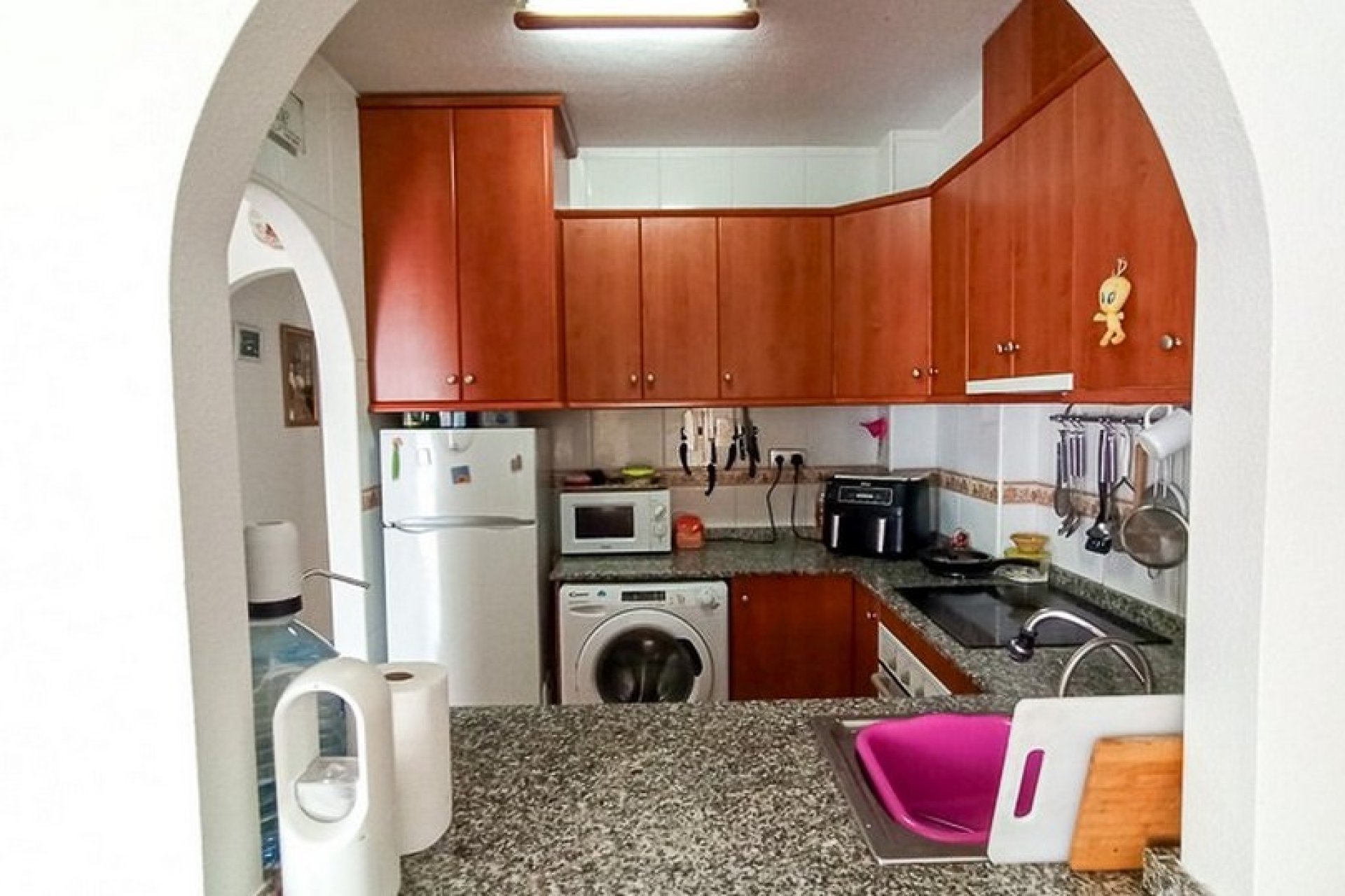 Apartamento de planta baja con 2 dormitorios, piscina y garaje en Formentera del Segura