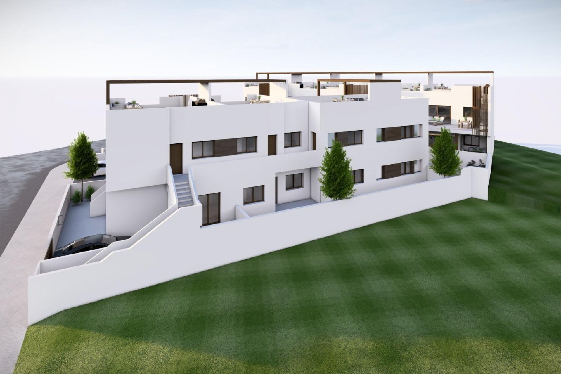 Apartamentos Bungalow de Obra Nueva en Pilar de la Horadada