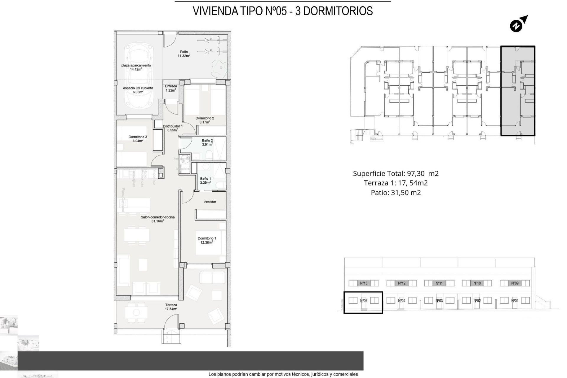 Apartamentos Bungalow de Obra Nueva en Pilar de la Horadada