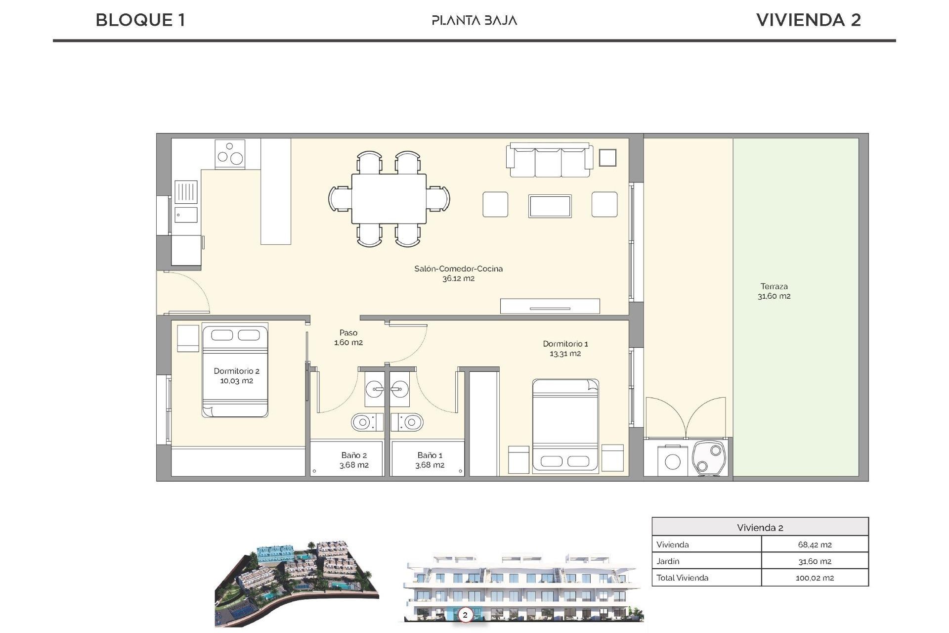 Apartamentos de Nueva Construcción en Balcon de Finestrat