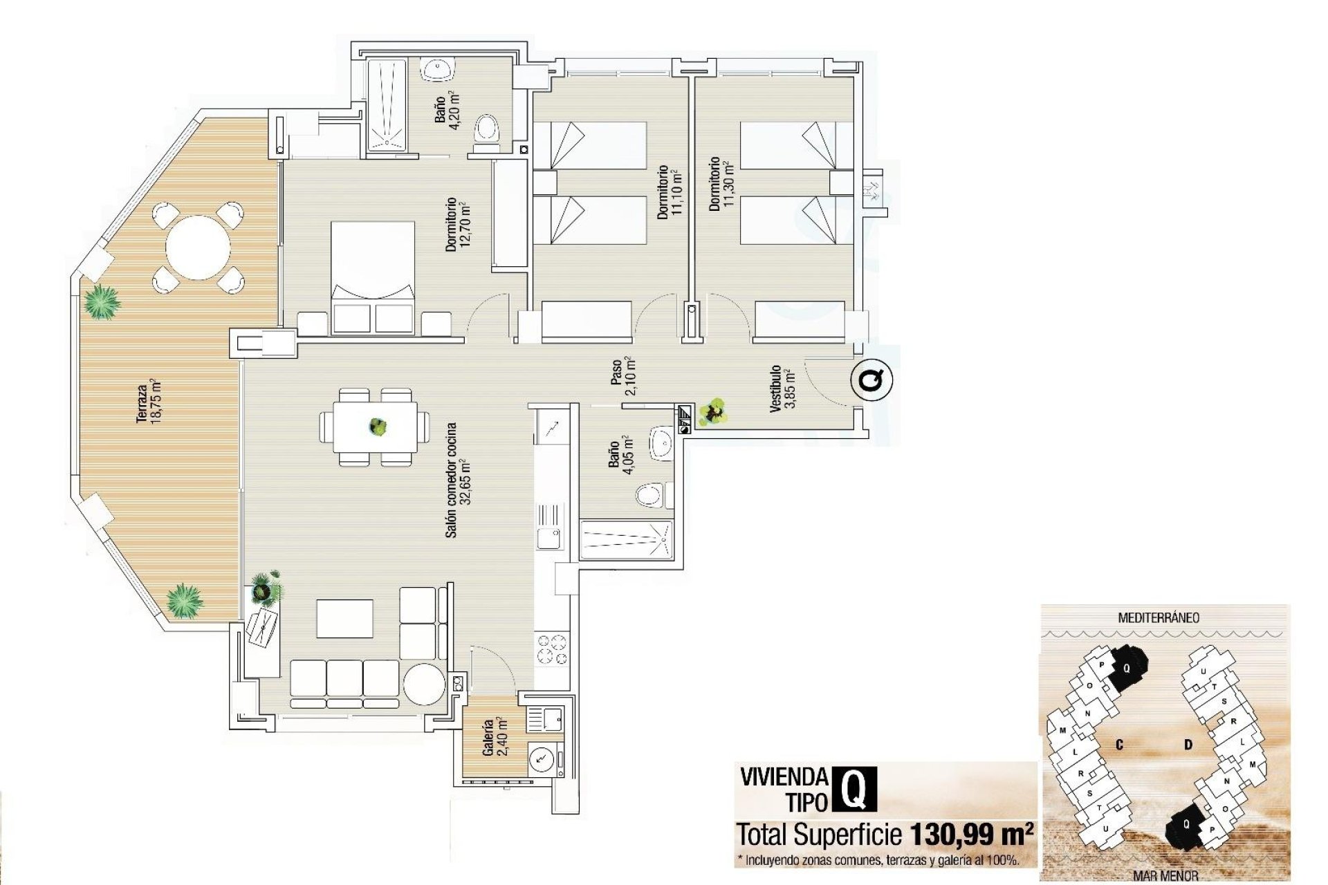 Apartamentos de Nueva Construcción en La Manga