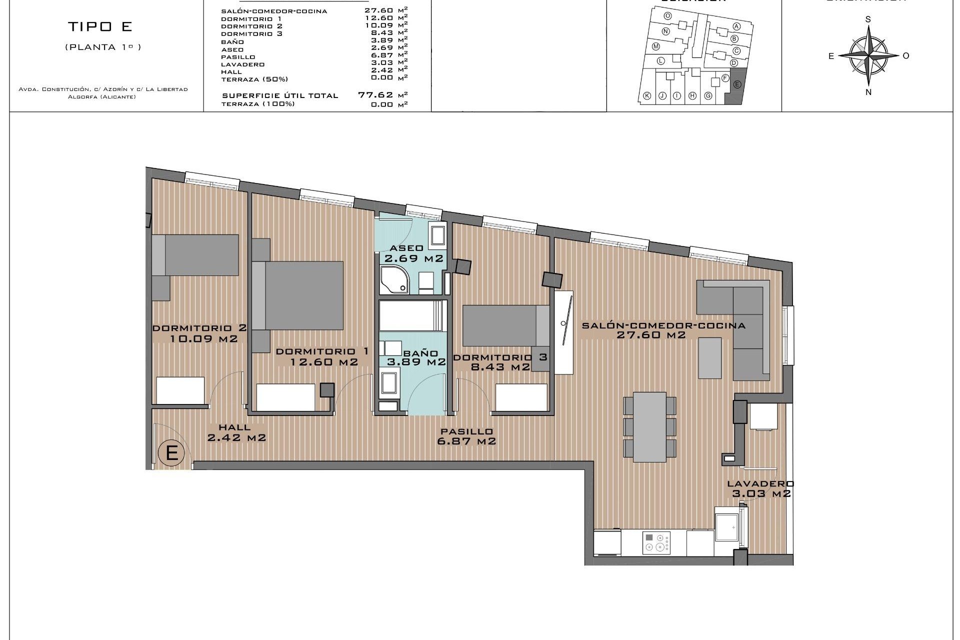 Apartamentos de obra nueva en Algorfa