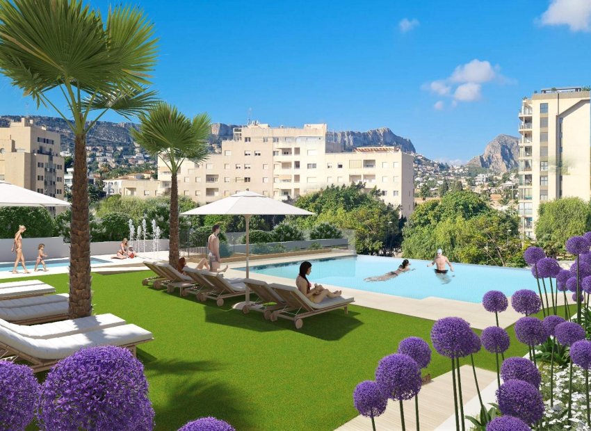 Apartamentos de obra nueva en Calpe