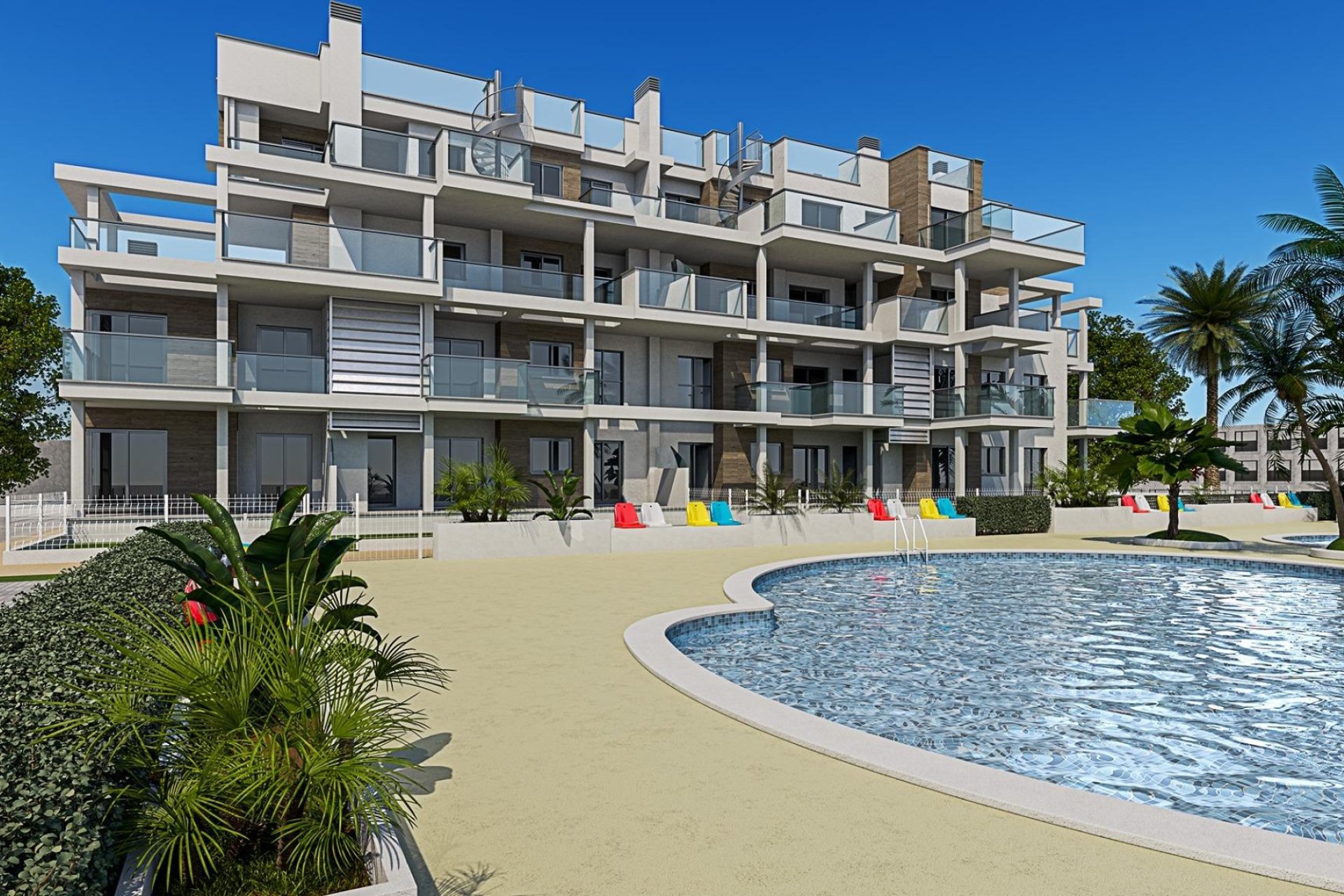 Apartamentos de obra nueva en Denia