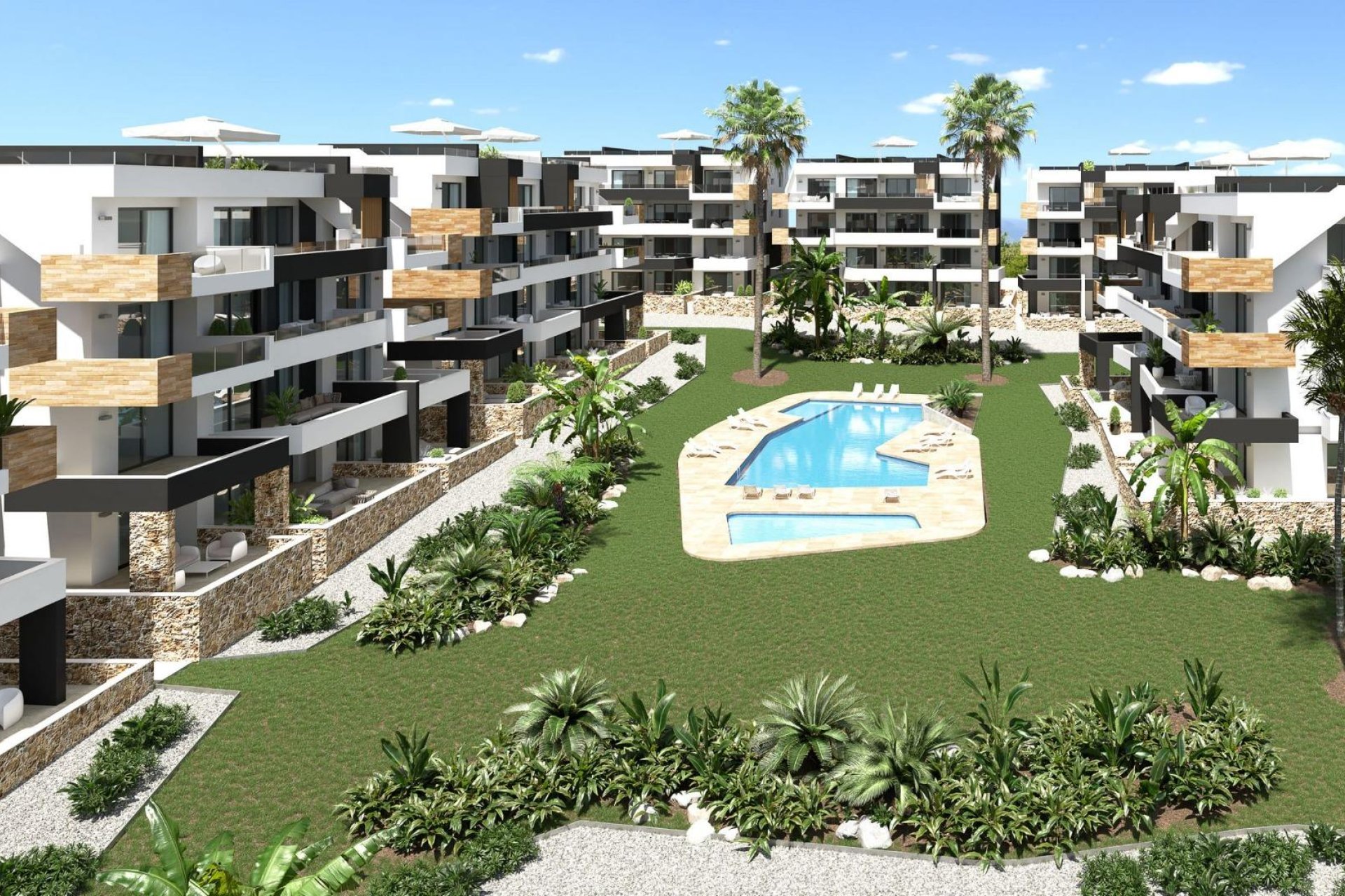 Apartamentos de obra nueva en Los Altos, Orihuela Costa