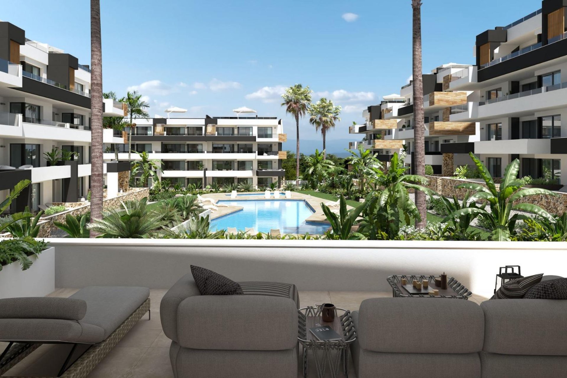 Apartamentos de obra nueva en Los Altos, Orihuela Costa