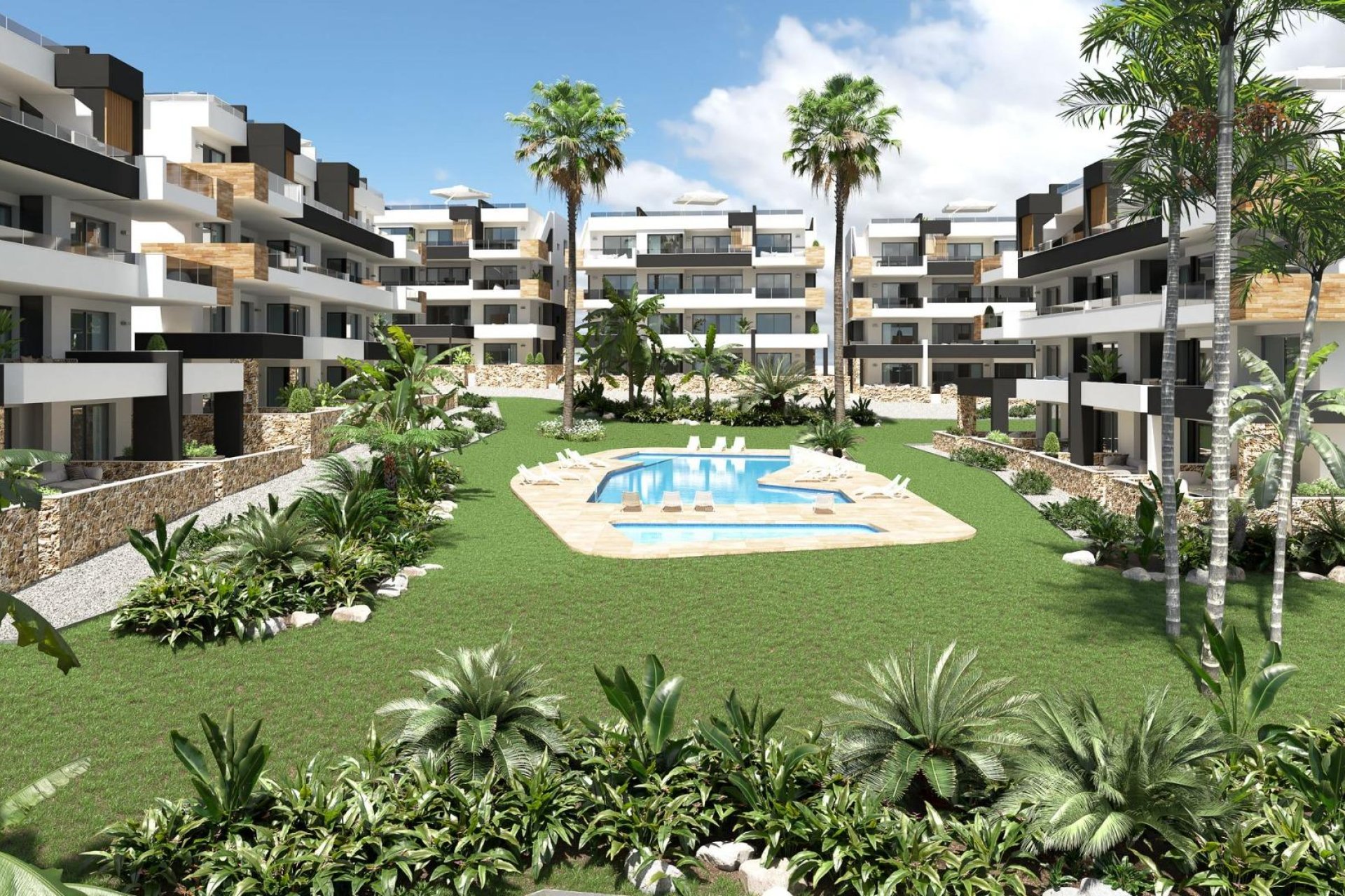 Apartamentos de obra nueva en Los Altos, Orihuela Costa