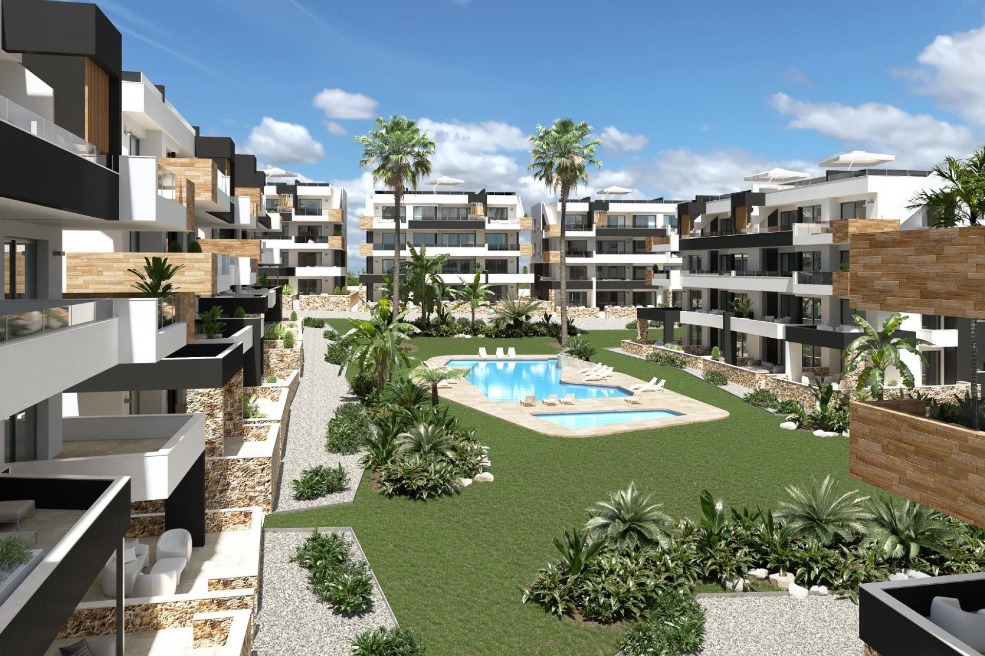 Apartamentos de obra nueva en Los Altos, Orihuela Costa