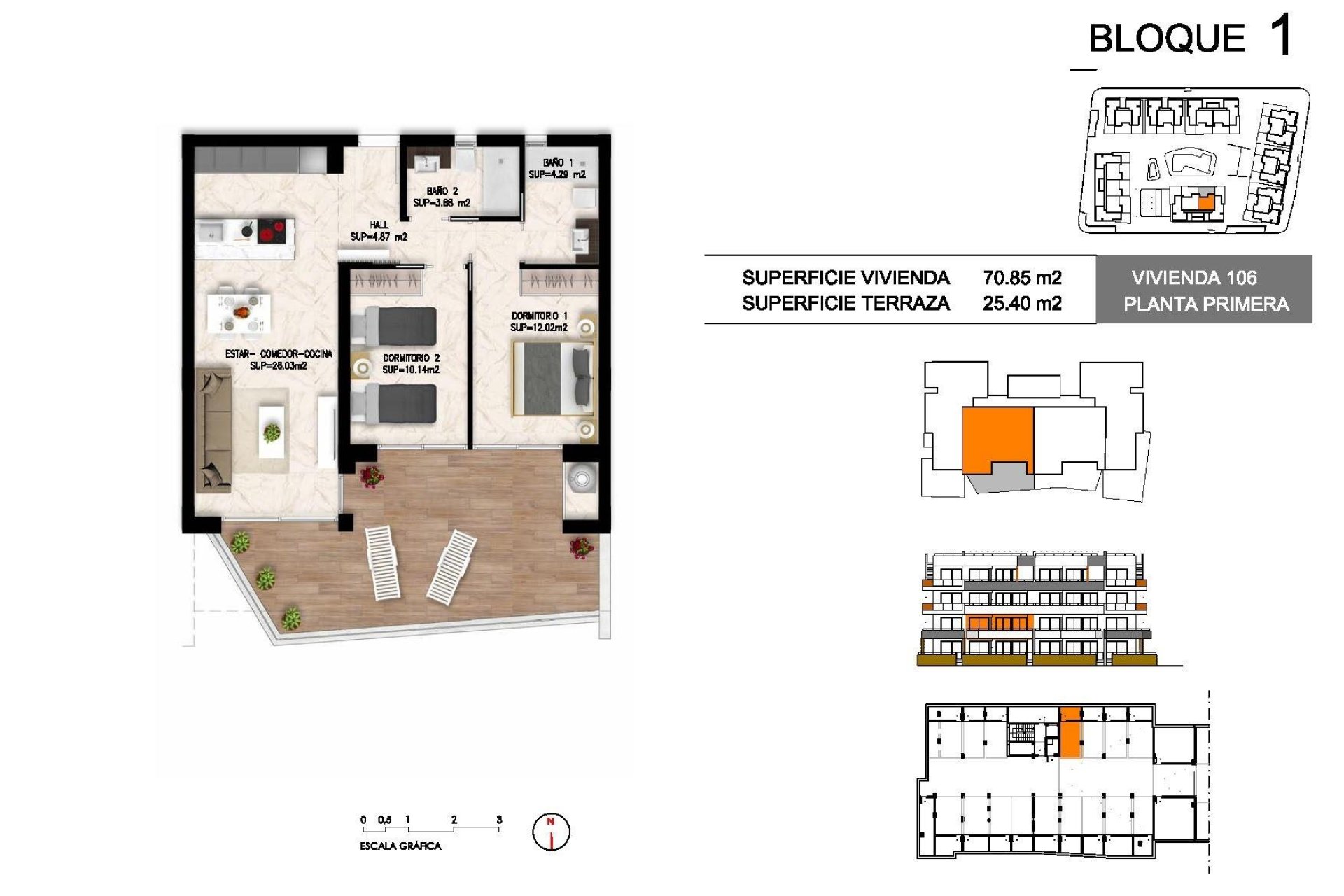 Apartamentos de obra nueva en Los Altos, Orihuela Costa