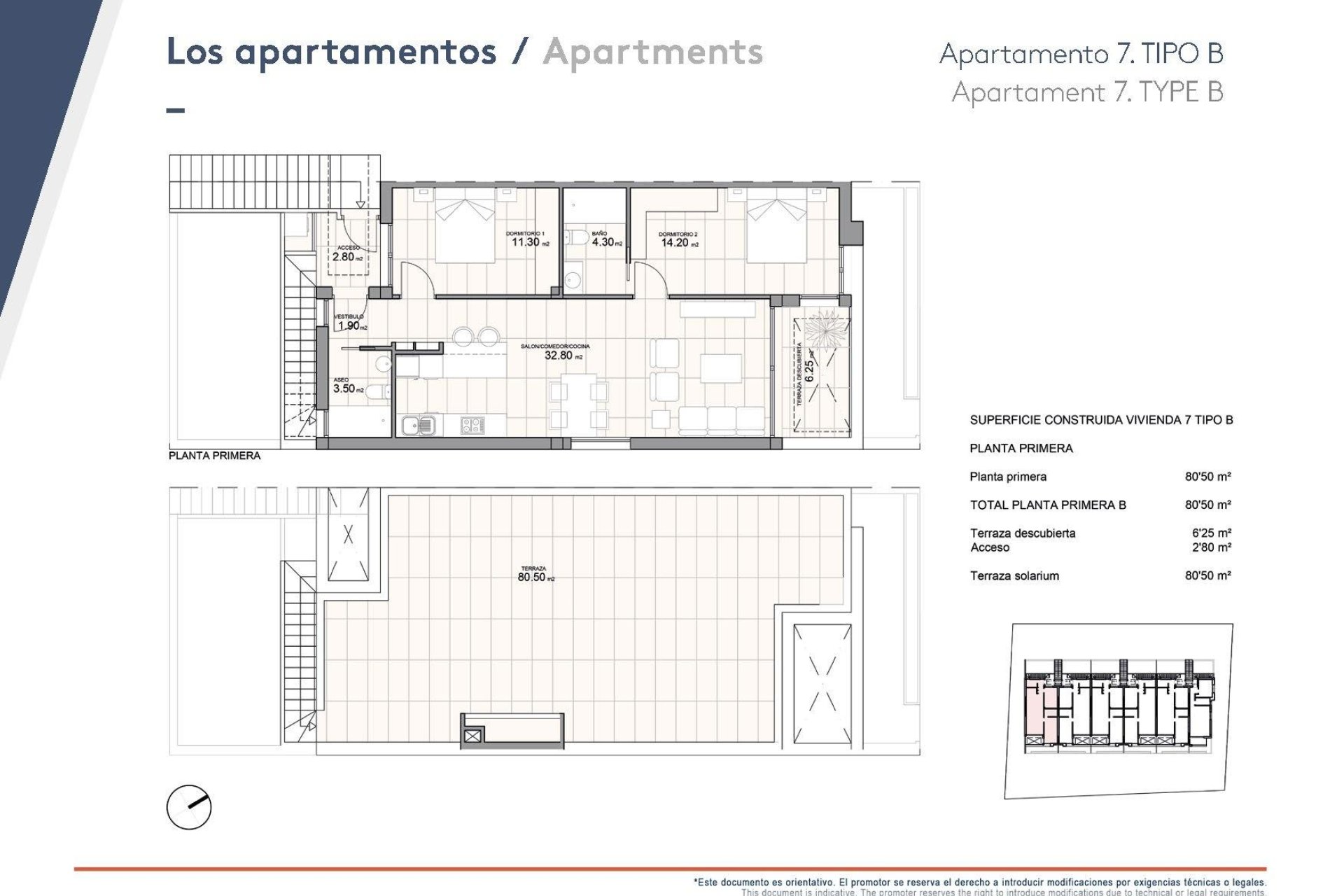 Apartamentos de obra nueva modernos en Pilar de la Horadada