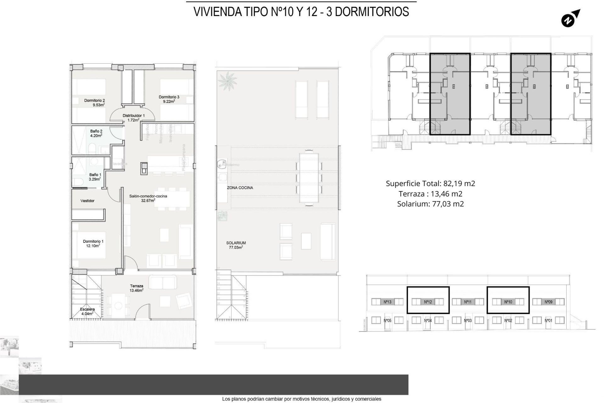 Apartamentos tipo Bungalow de Obra Nueva en Pilar de la Horadada