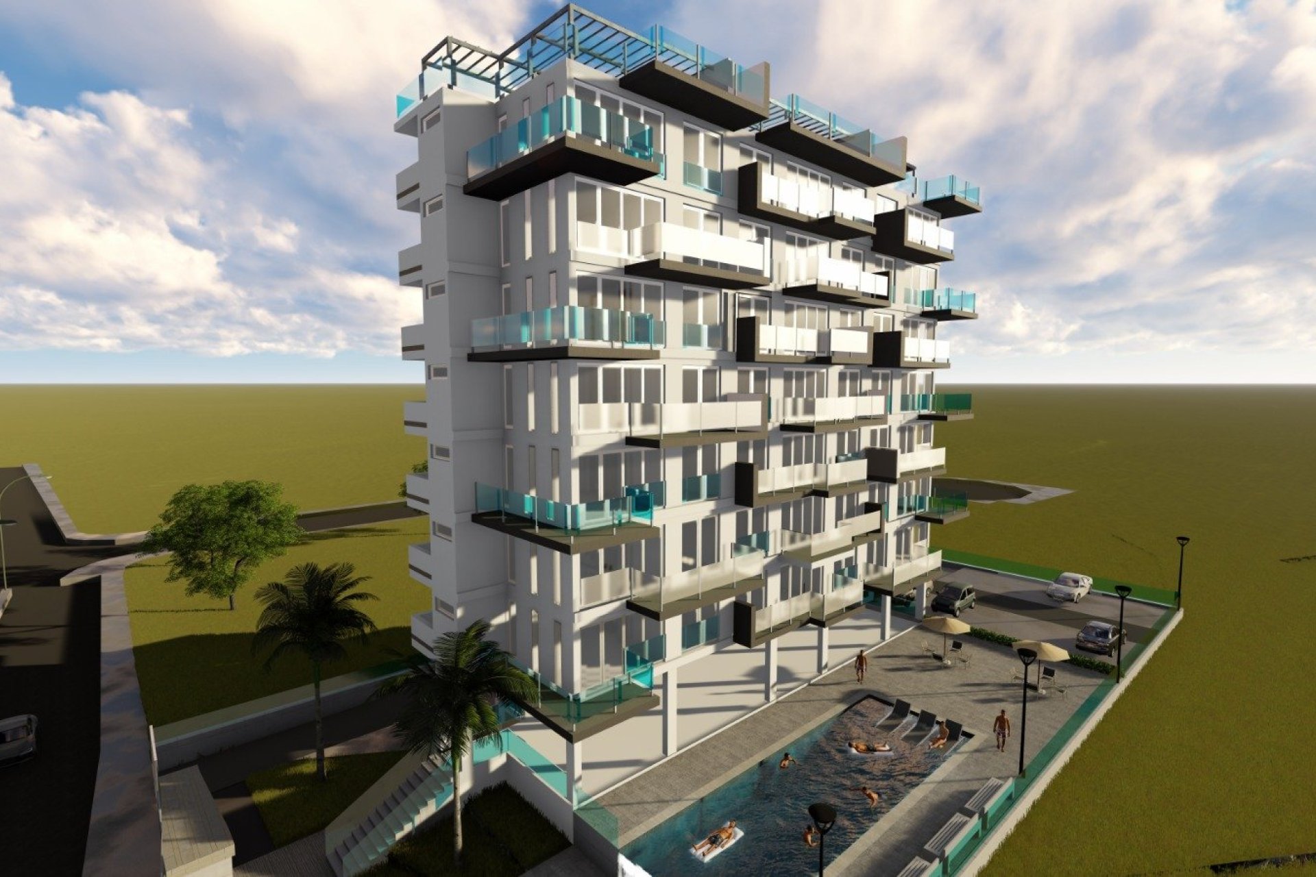 Apartamentos y áticos en La Cala con vistas al mar