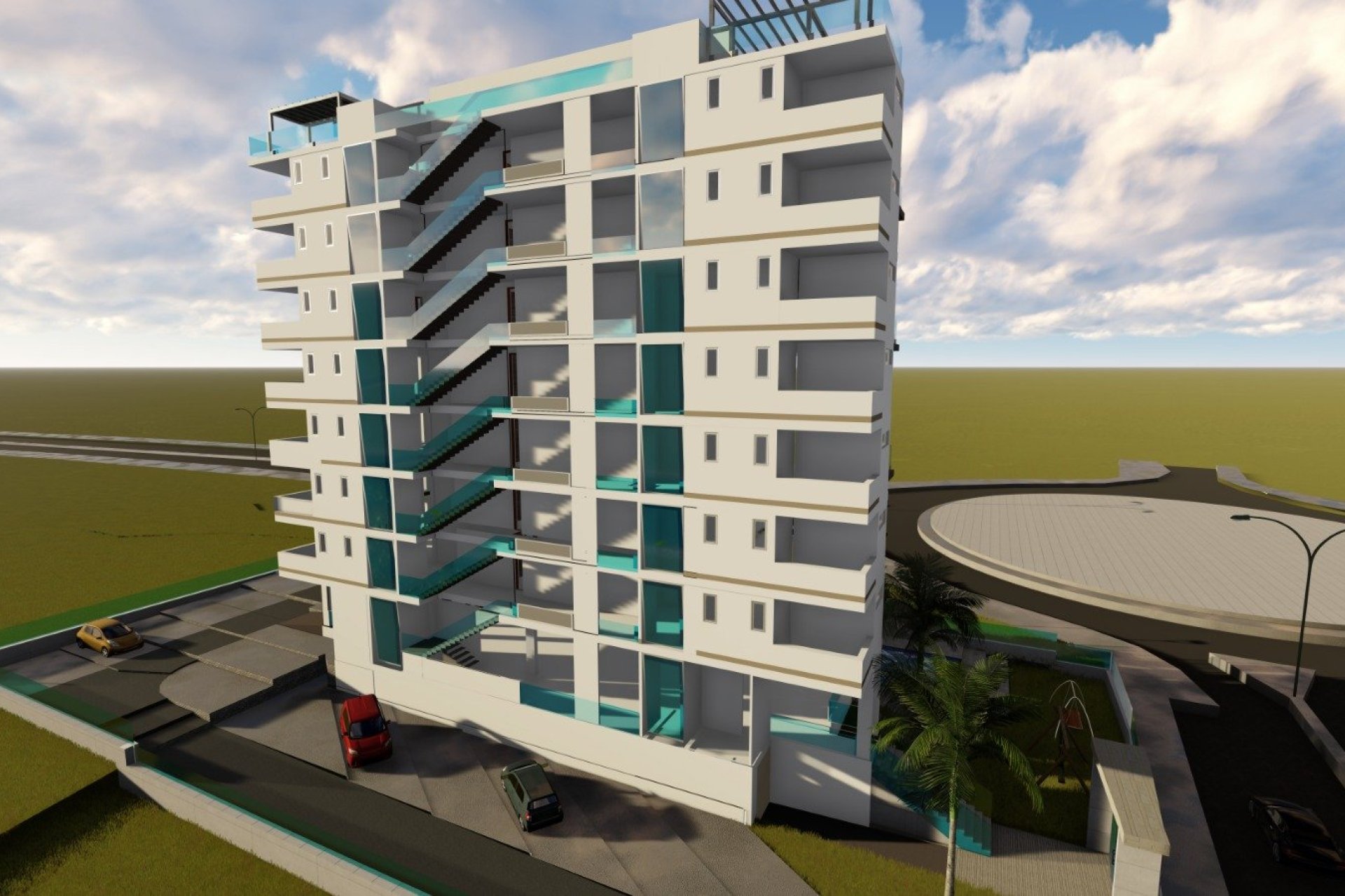 Apartments and penthouses in La Cala with sea views