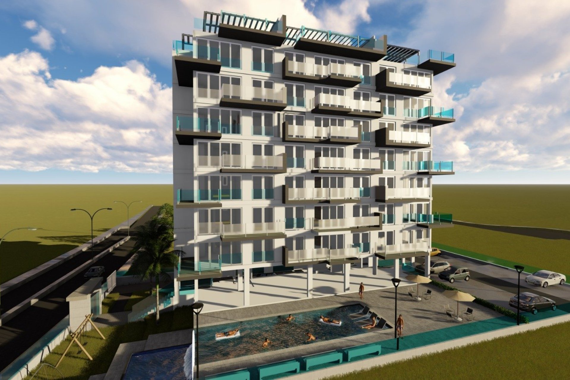 Apartments and penthouses in La Cala with sea views