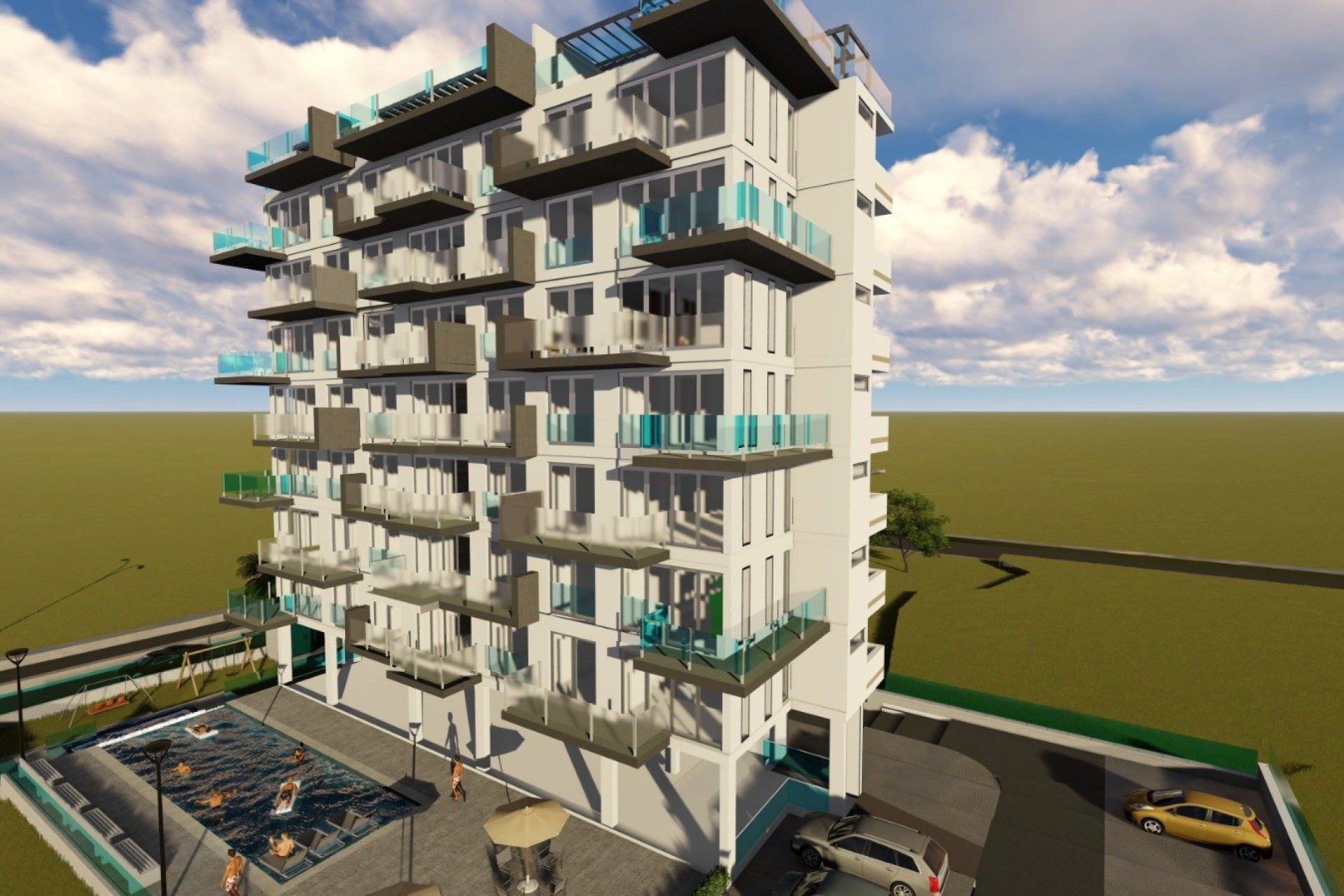 Apartments and penthouses in La Cala with sea views