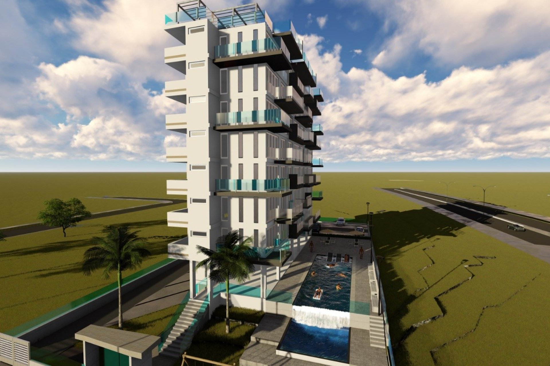 Apartments and penthouses in La Cala with sea views