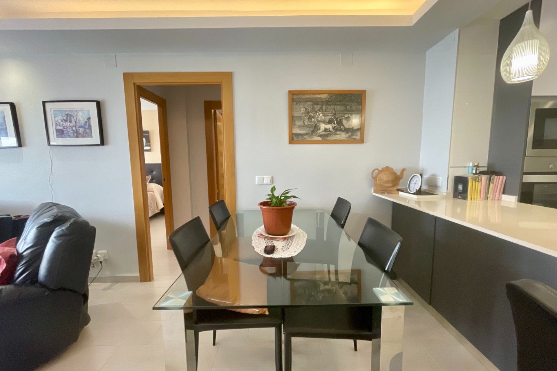 Appartement aan zee in Torrevieja met zeezicht