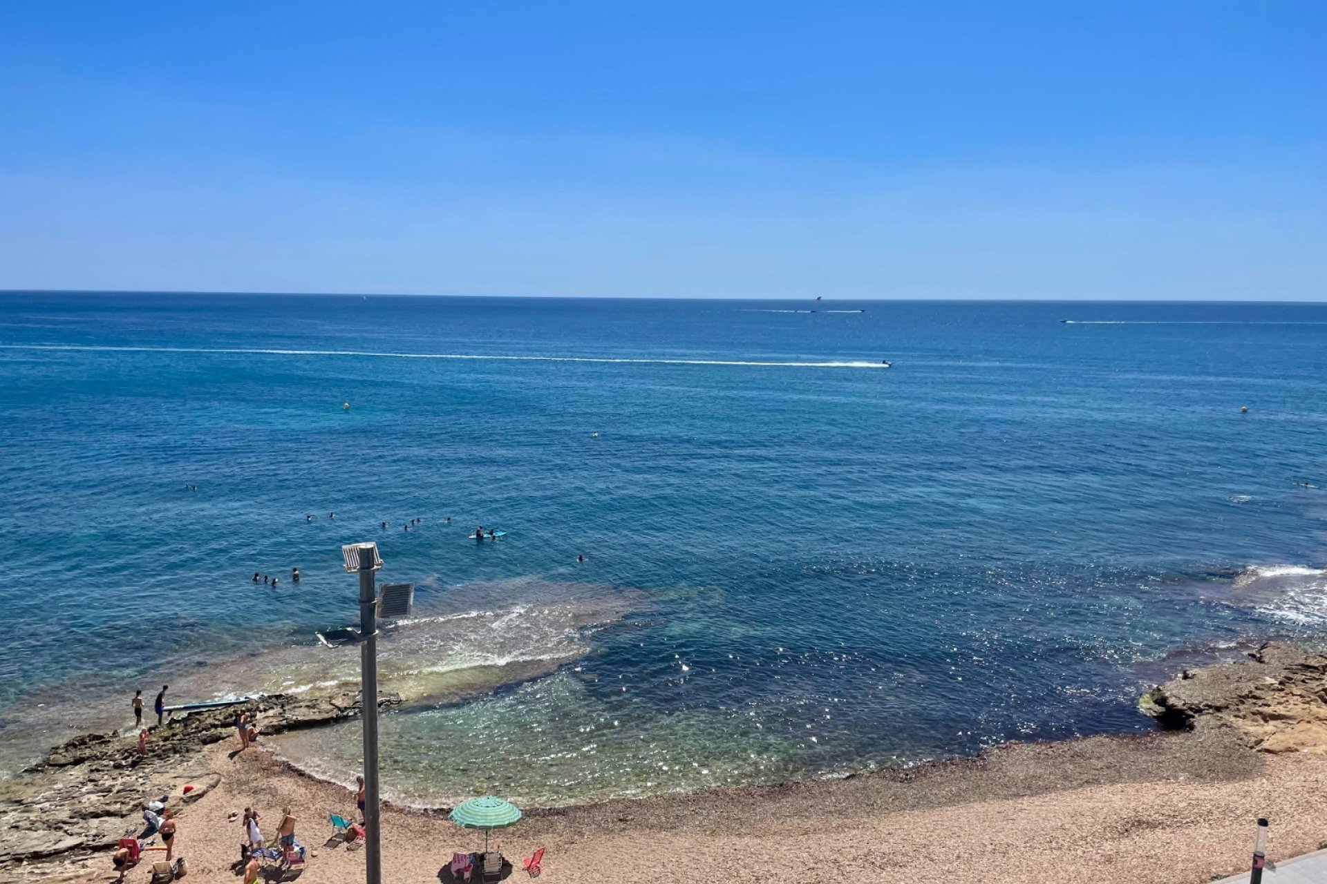 Appartement aan zee in Torrevieja met zeezicht