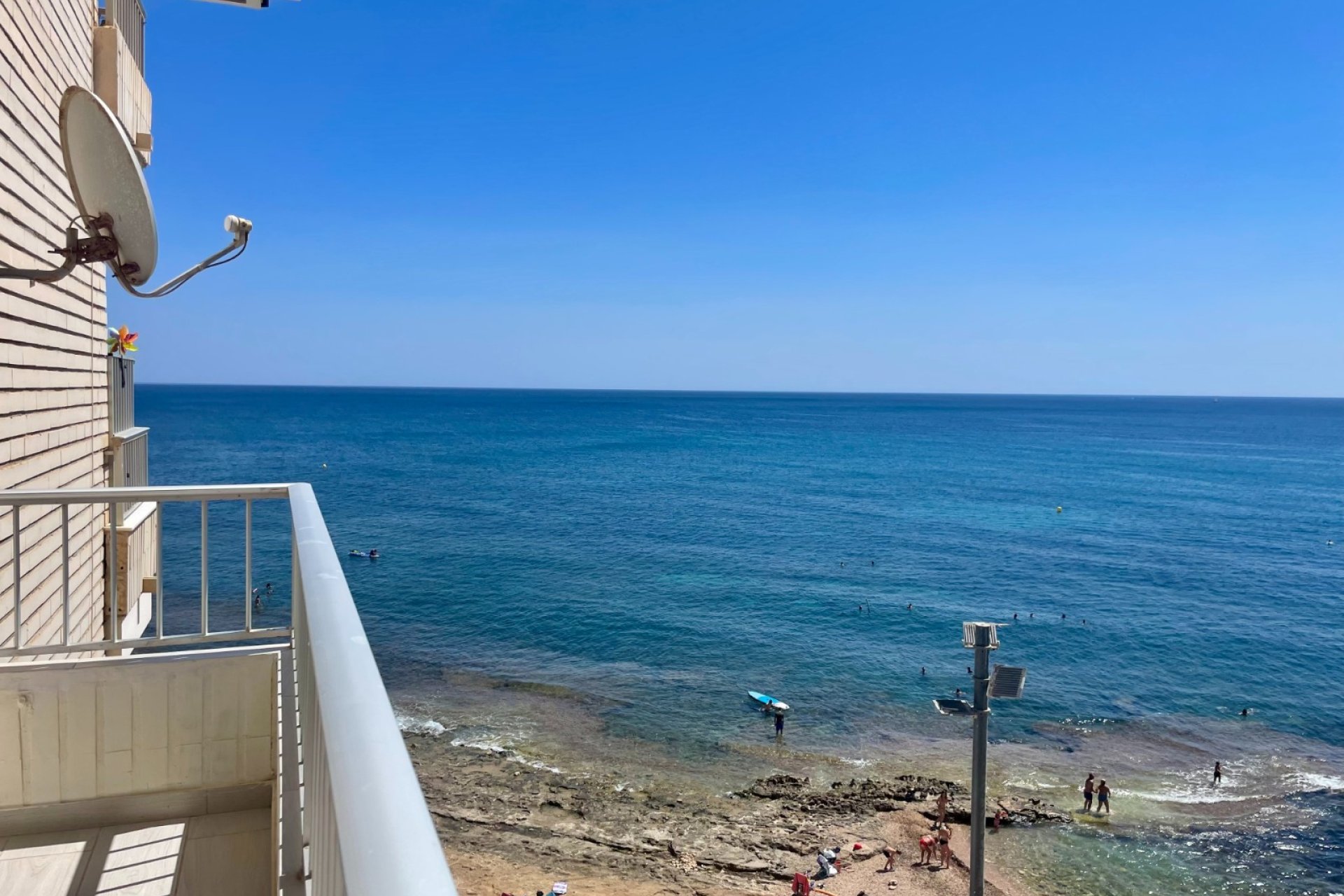 Appartement aan zee in Torrevieja met zeezicht