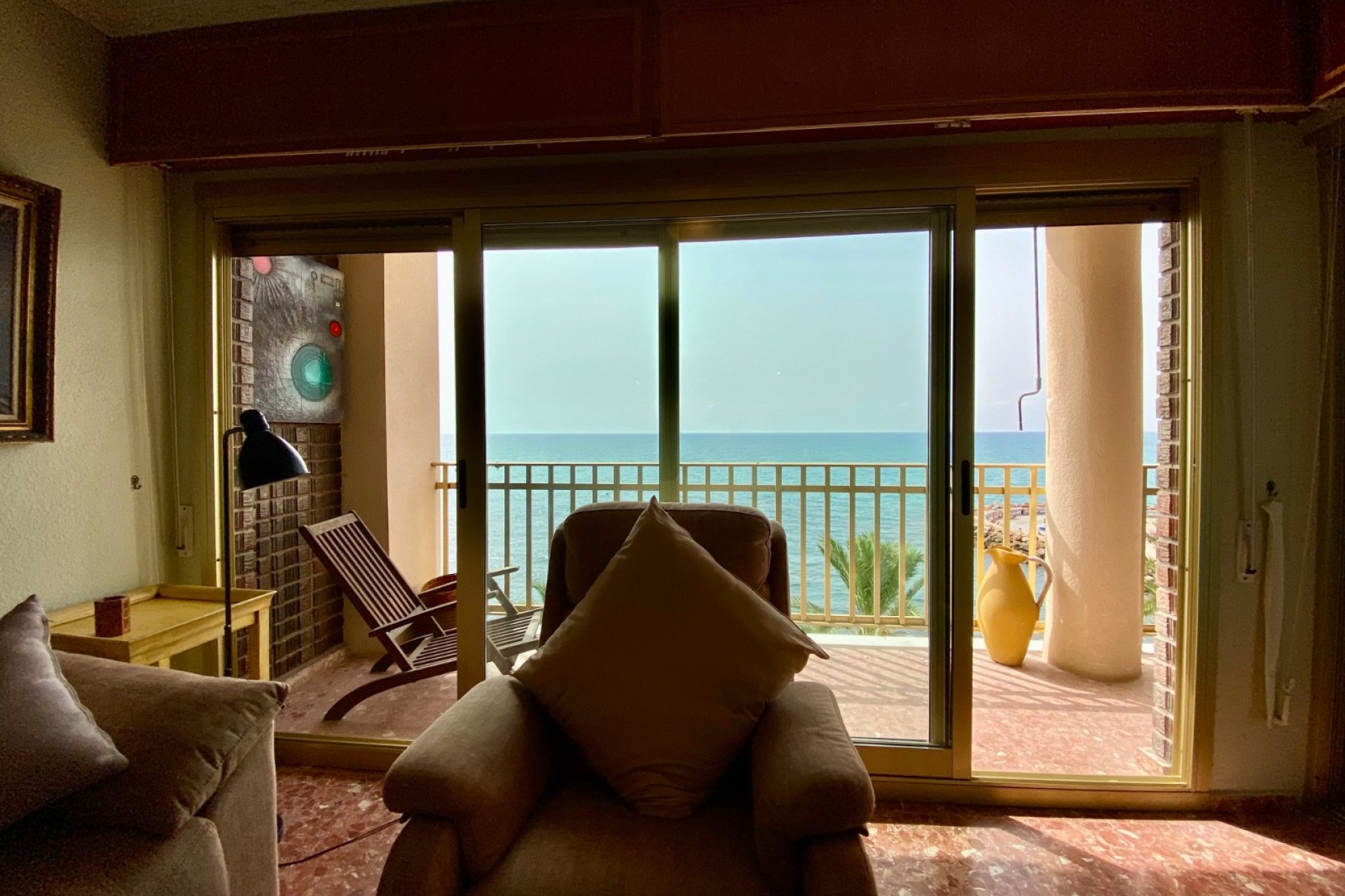 Appartement met zeezicht en privé zwembad aan Playa del Cura, Torrevieja