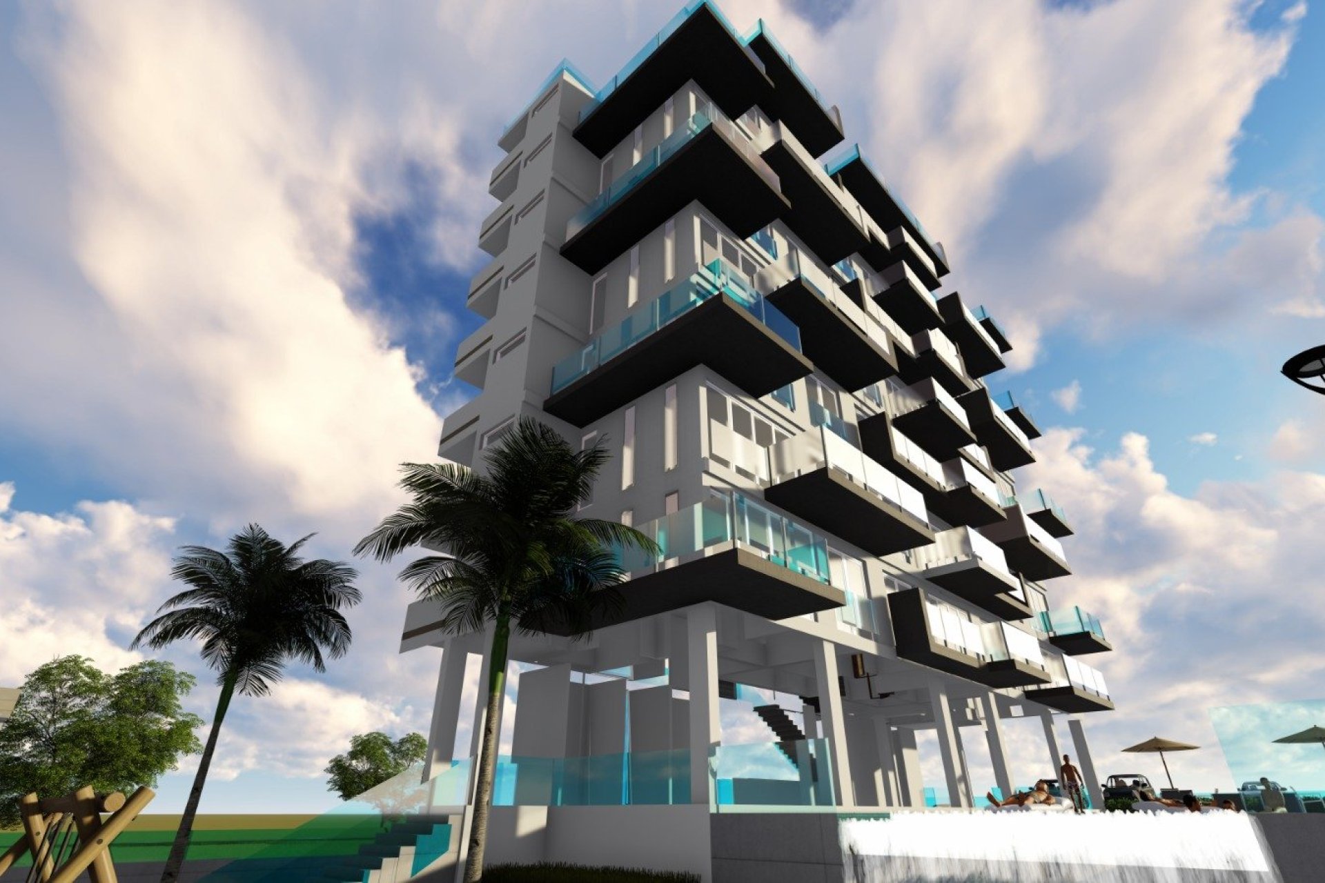 Appartementen en penthouses in La Cala met uitzicht op zee