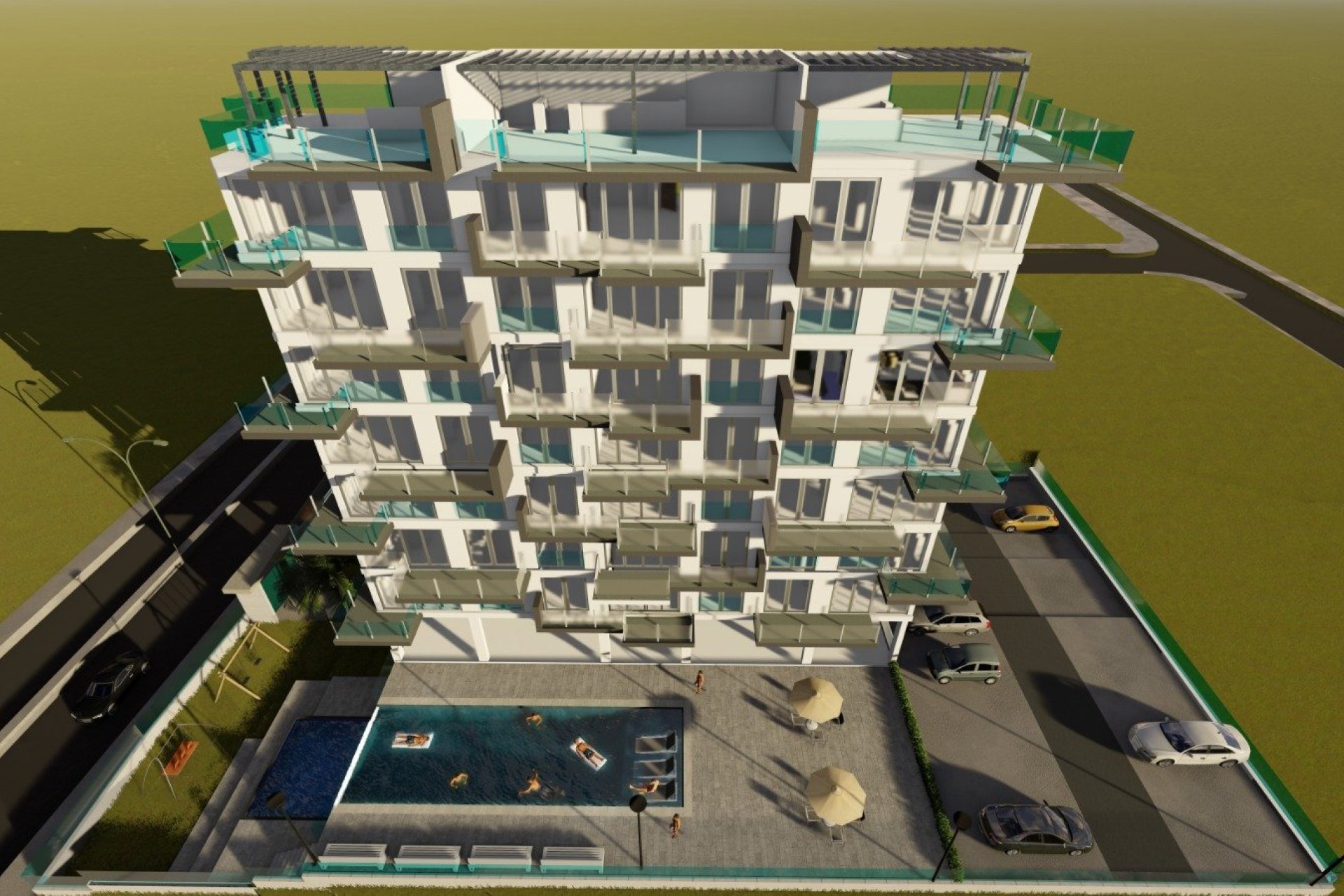 Appartementen en penthouses in La Cala met uitzicht op zee