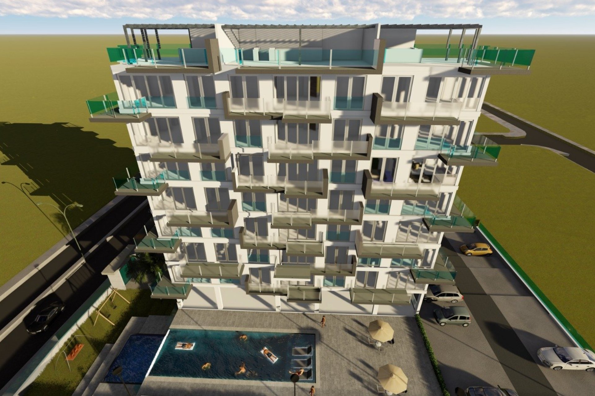 Appartementen en penthouses in La Cala met uitzicht op zee