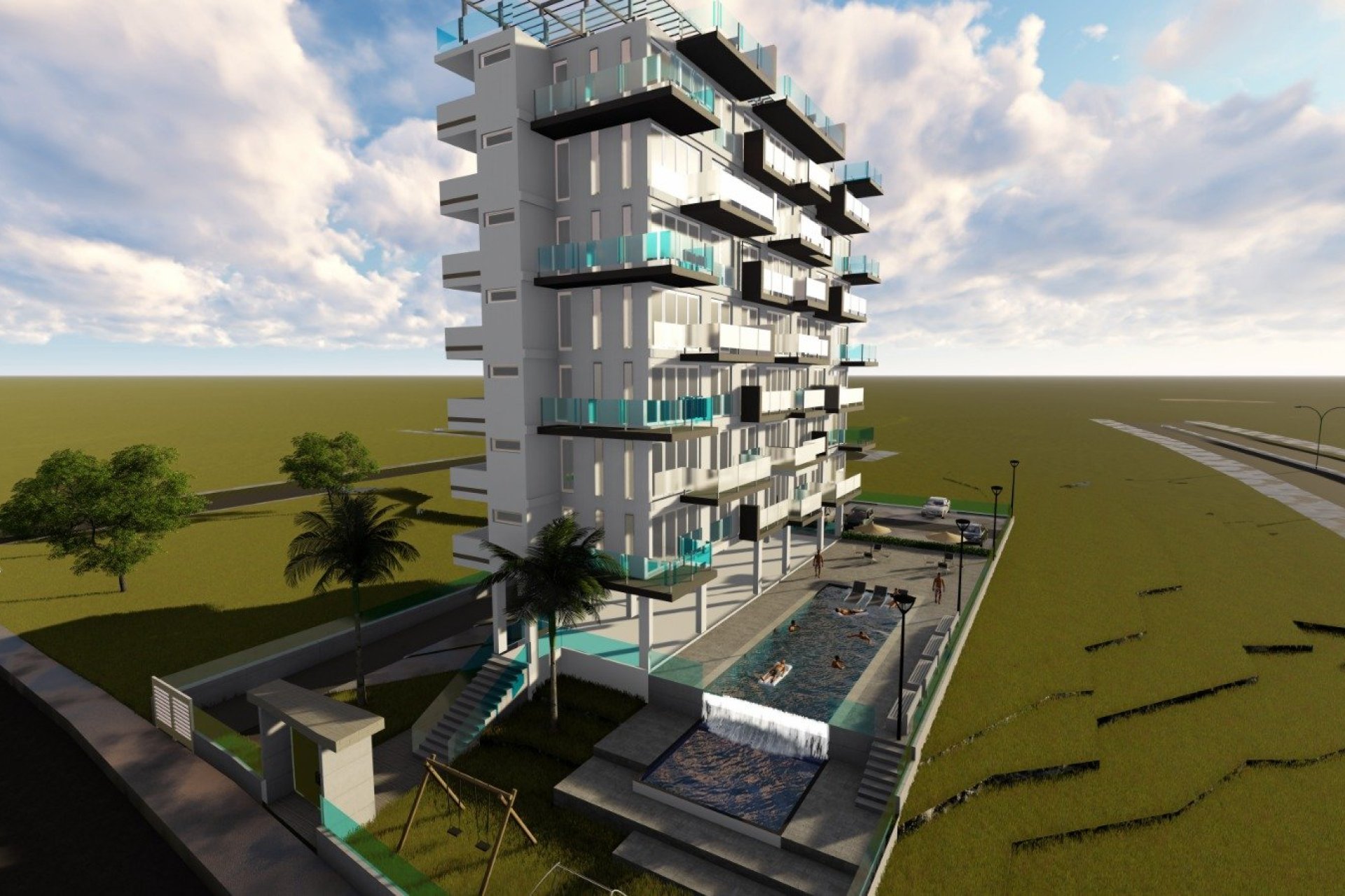 Appartementen en penthouses in La Cala met uitzicht op zee