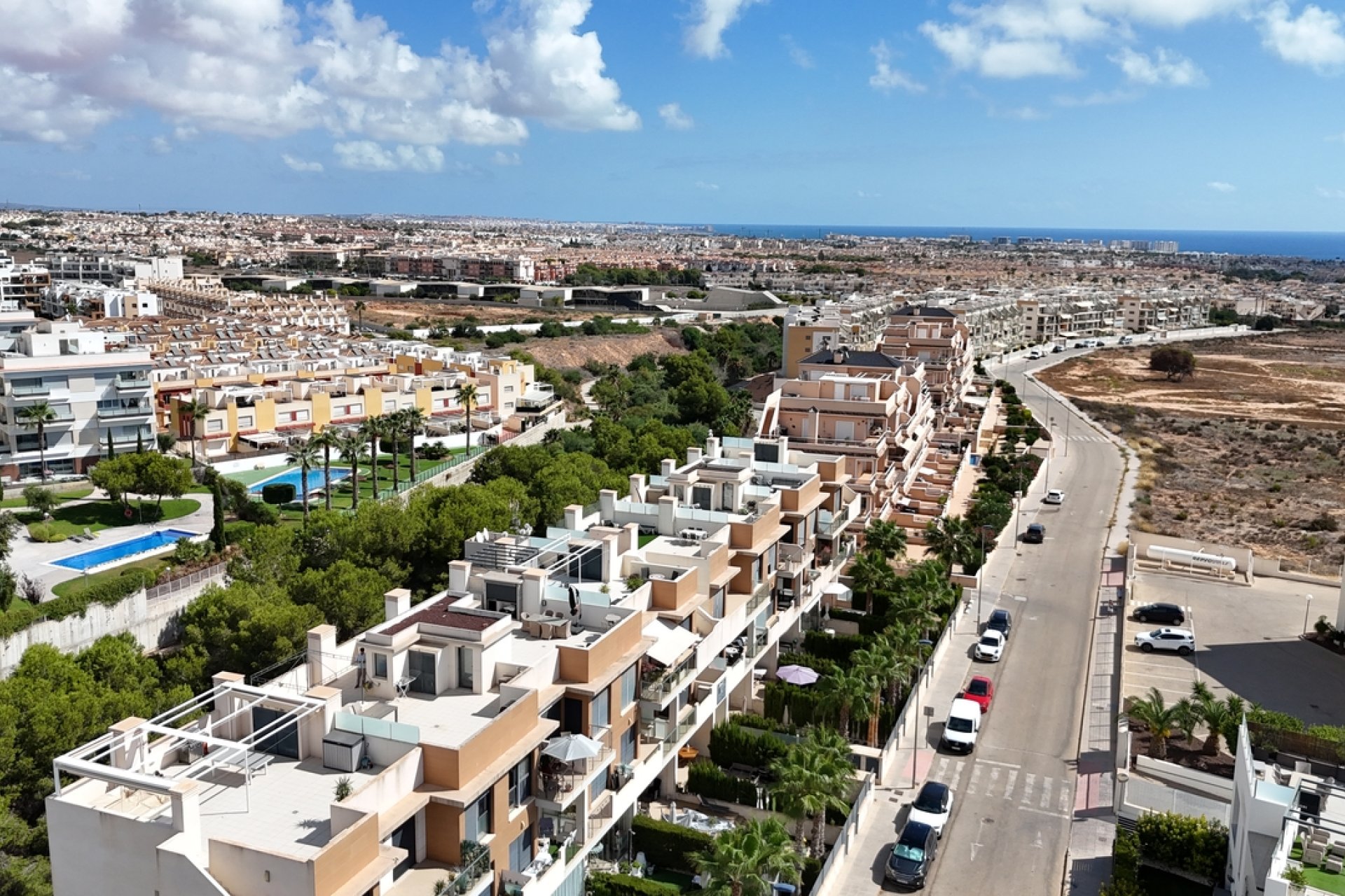 ﻿Ático de lujo con vistas al mar y 3 dormitorios en Los Dolses, Orihuela Costa