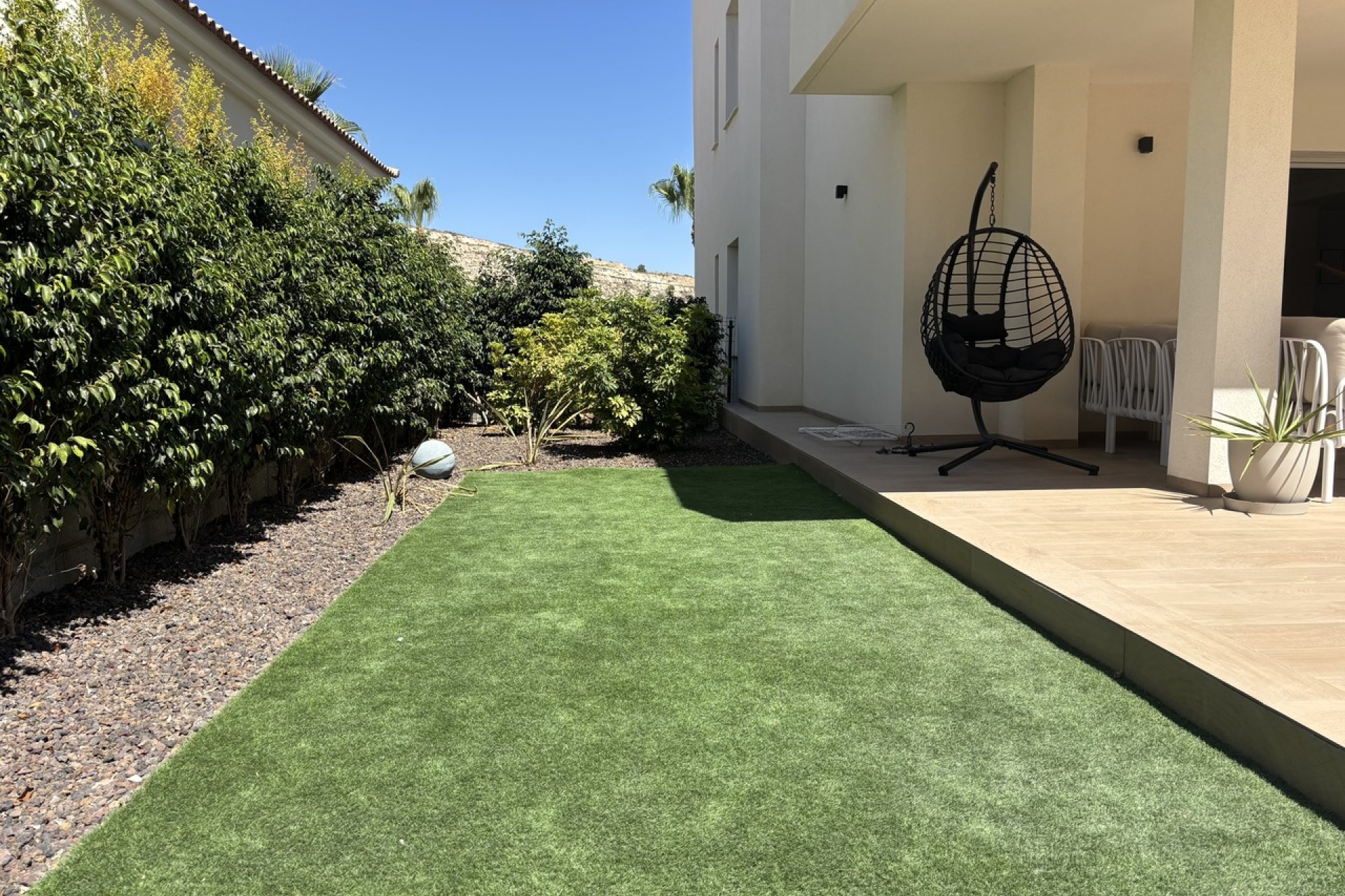 Begane grond appartement La Finca Golf met privétuin