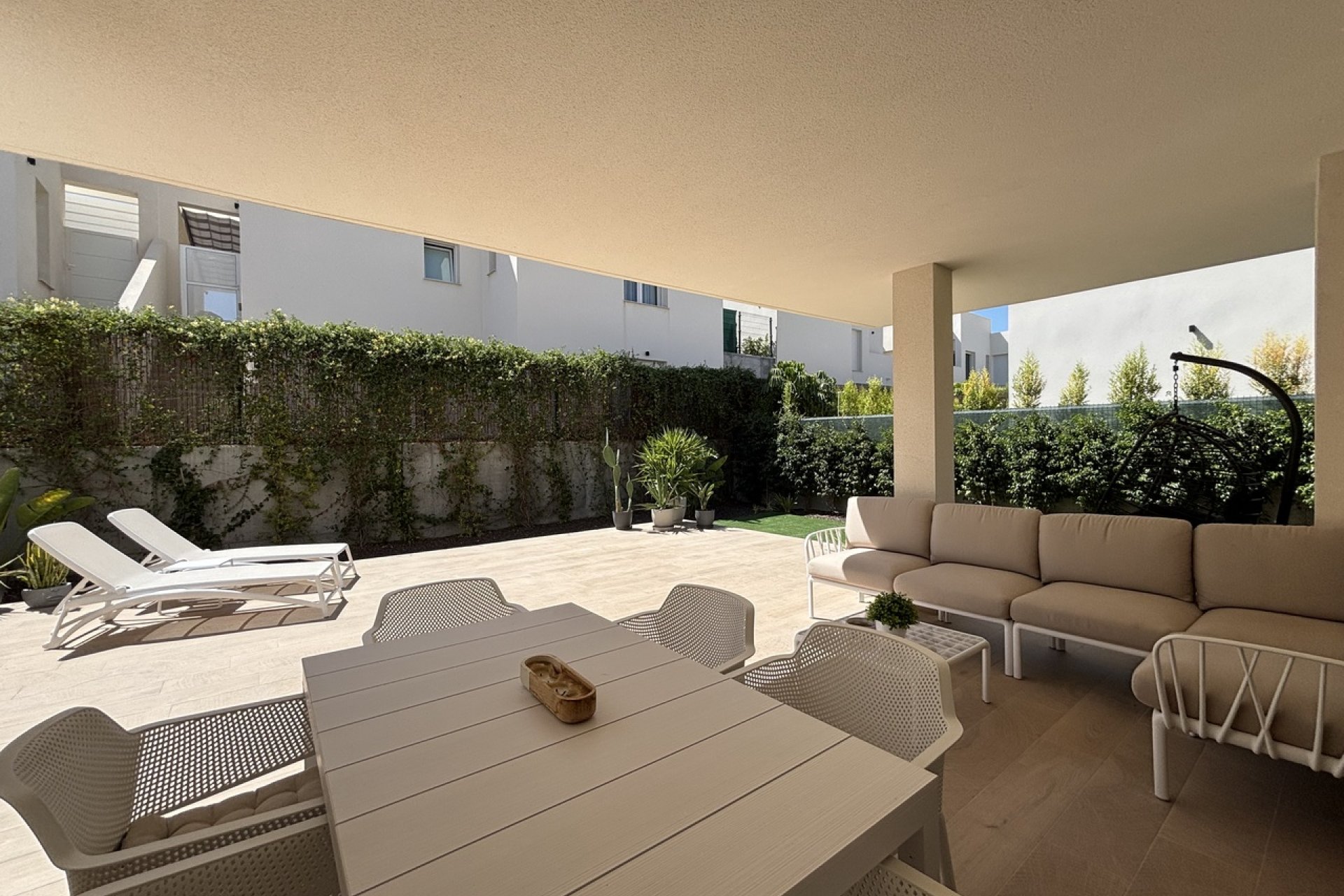 Begane grond appartement La Finca Golf met privétuin