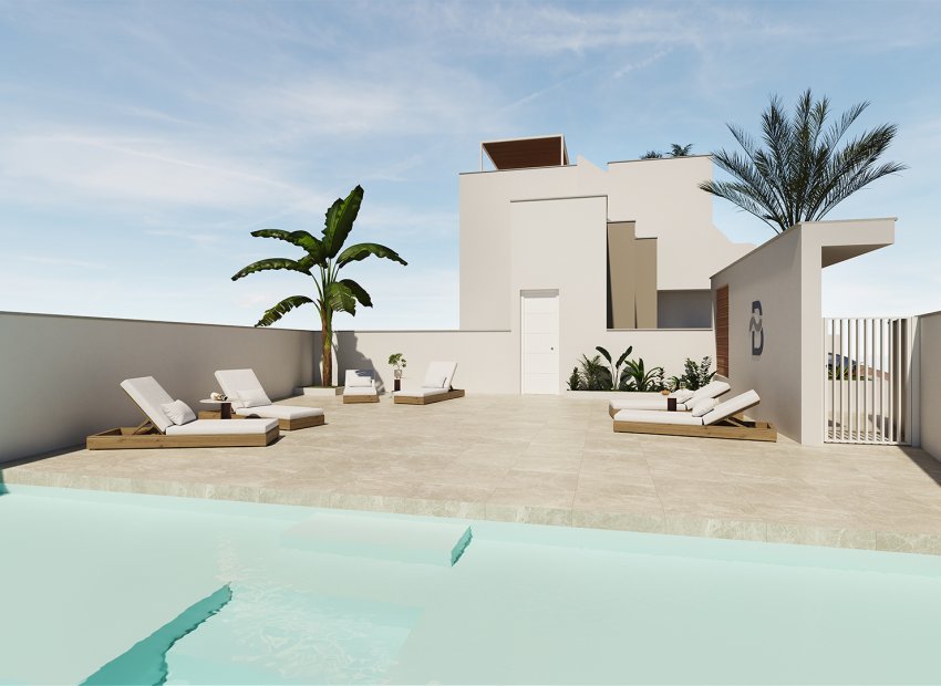 Bungalow - Jardín - Obra nueva -
            San Pedro del Pinatar - HB-41591