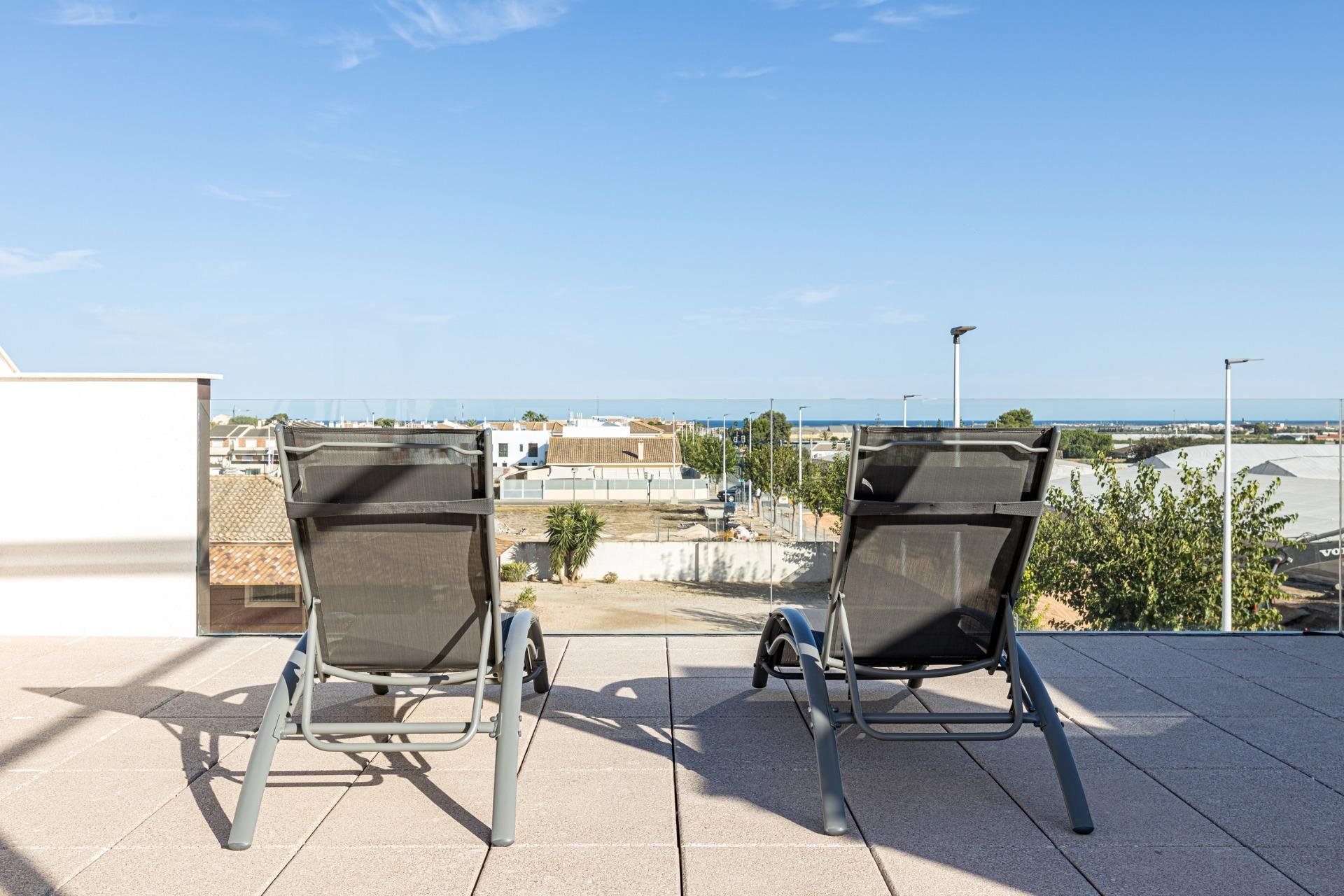 Bungalows de obra nueva en Pilar de la Horadada