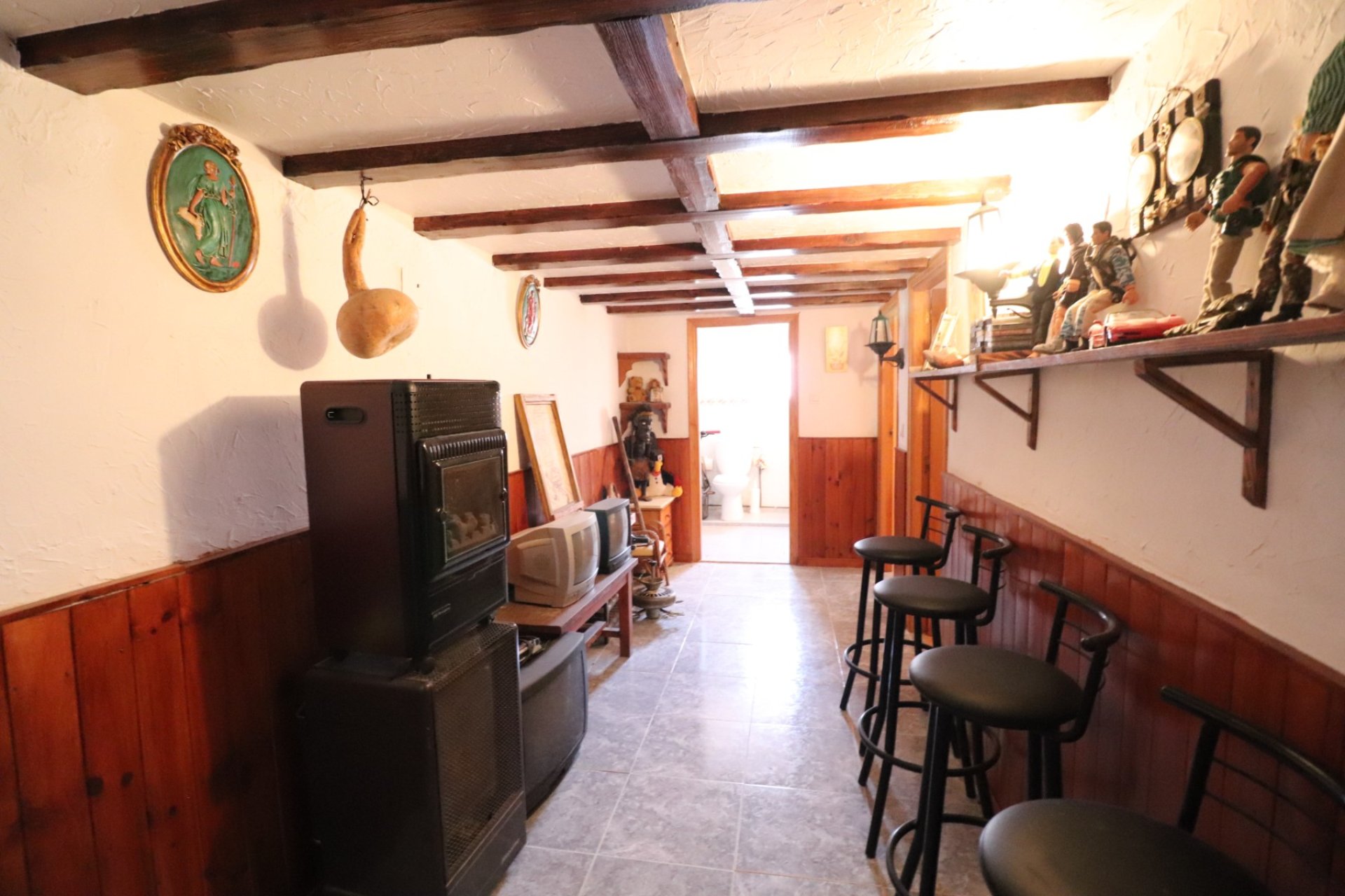 Charmant herenhuis in Benijofar met privézwembad, tuin en 3 slaapkamers