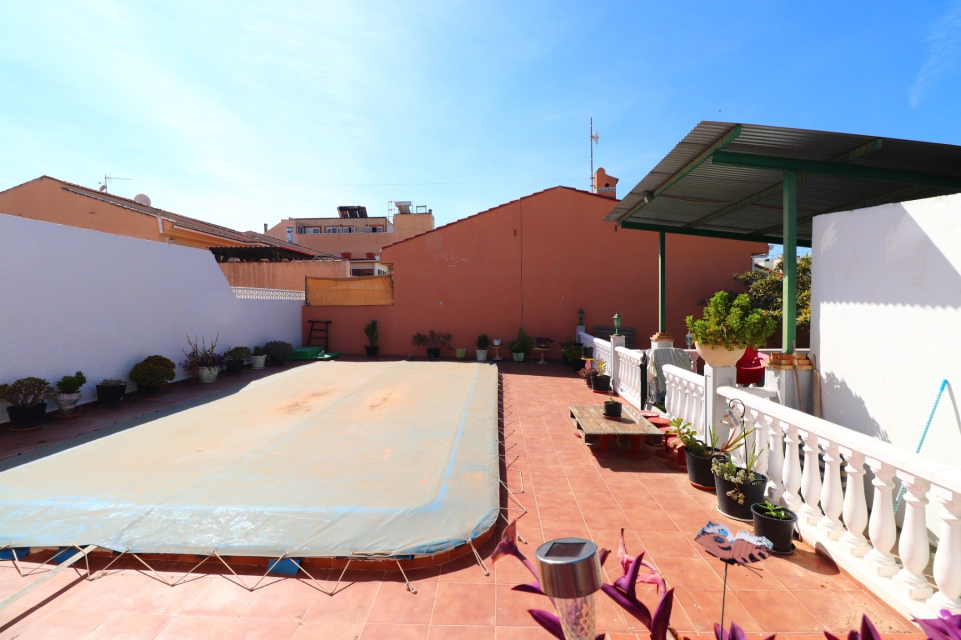 Charming townhouse in Benijofar with private pool, garden and 3 bedrooms