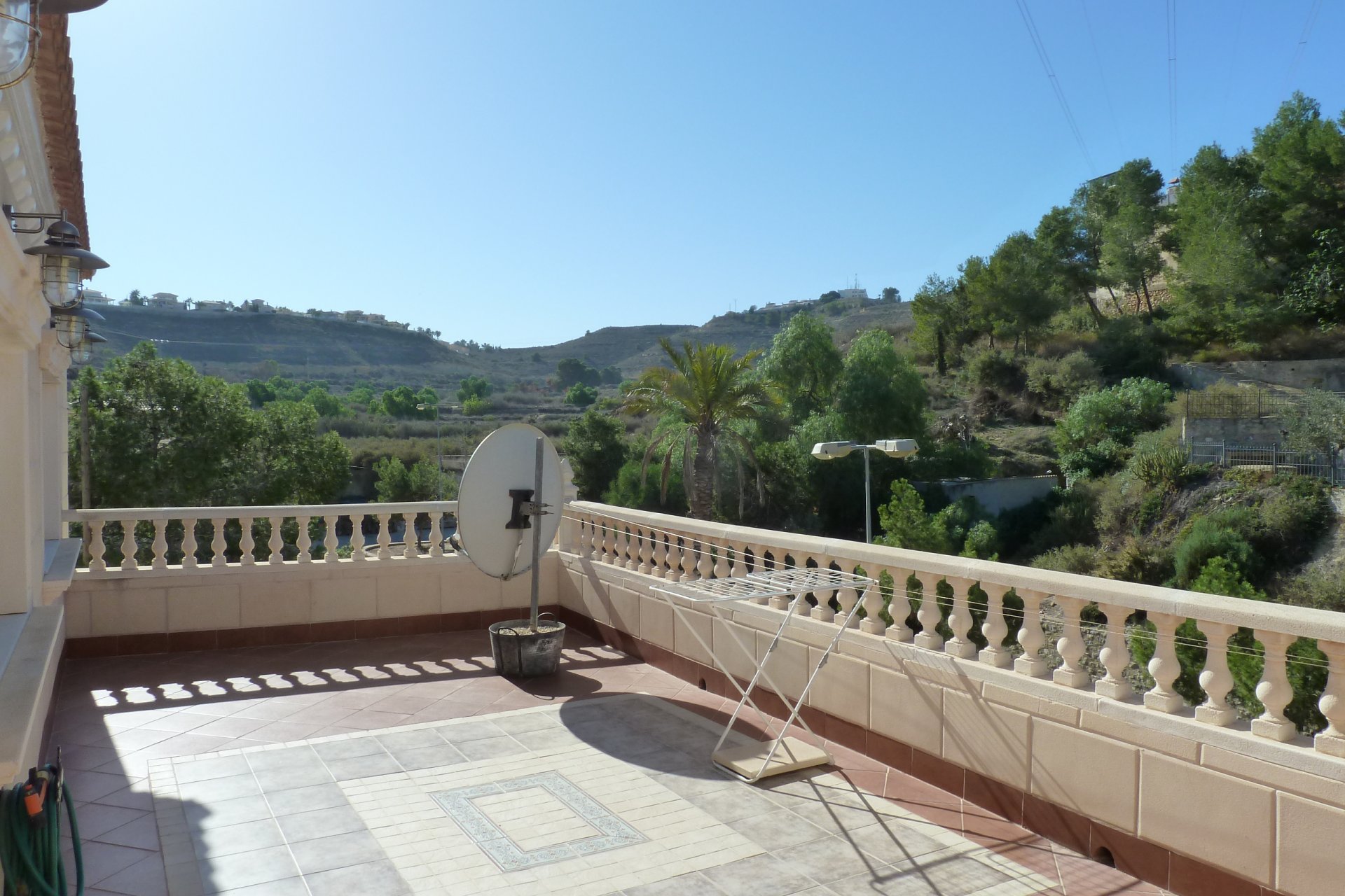 Charming villa in Rojales with mountain views and air conditioning