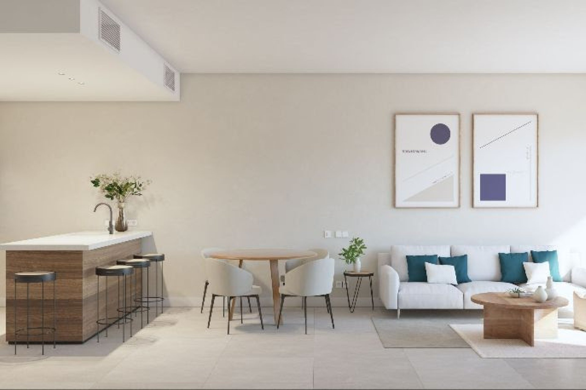 Comfortabele bungalow met tuin en solarium nabij zee in Torrevieja, 2 slaapkamers