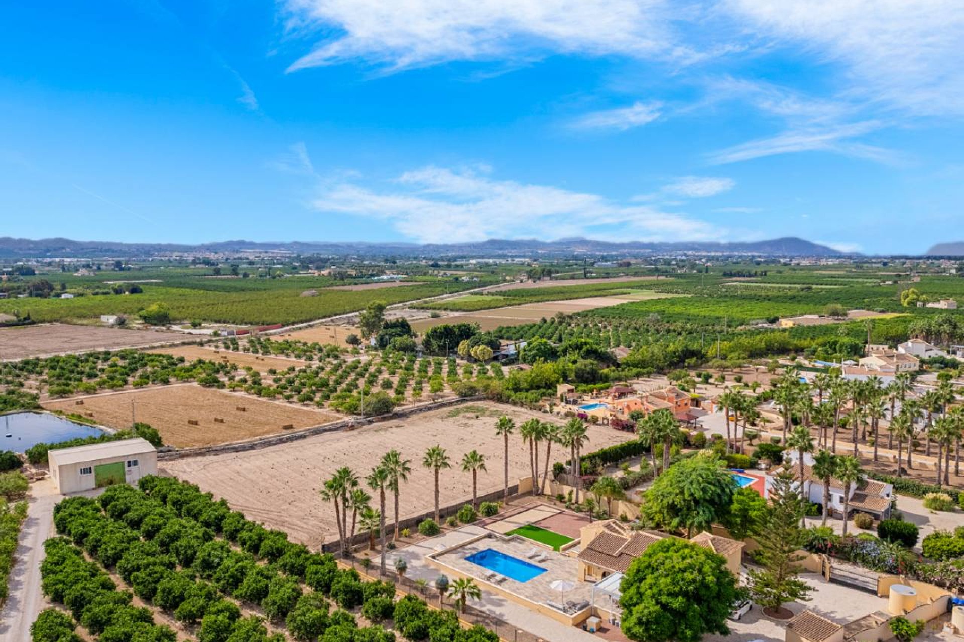 Country villa with private pool and panoramic views in Rafal, Costa Blanca