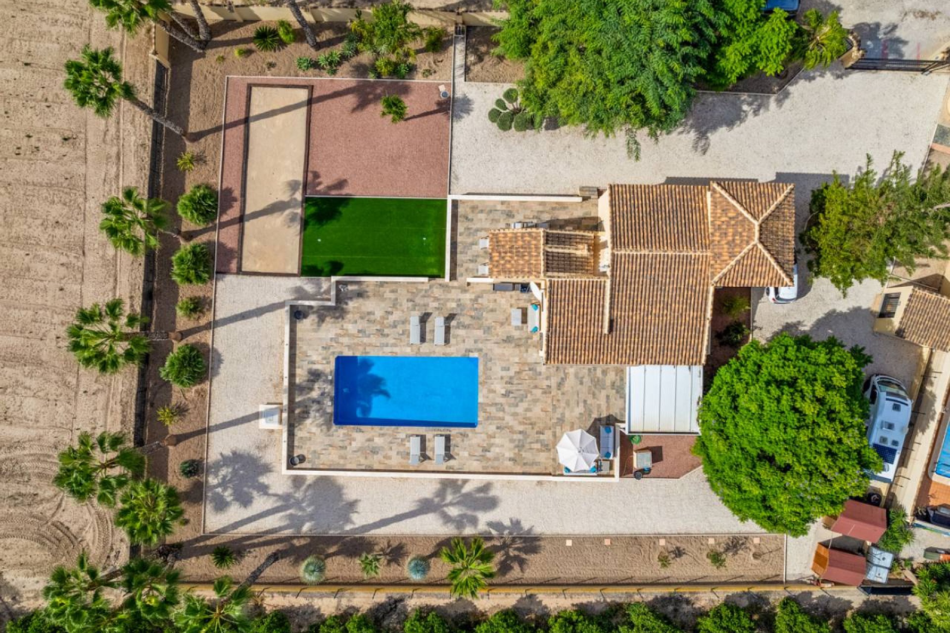 Country villa with private pool and panoramic views in Rafal, Costa Blanca