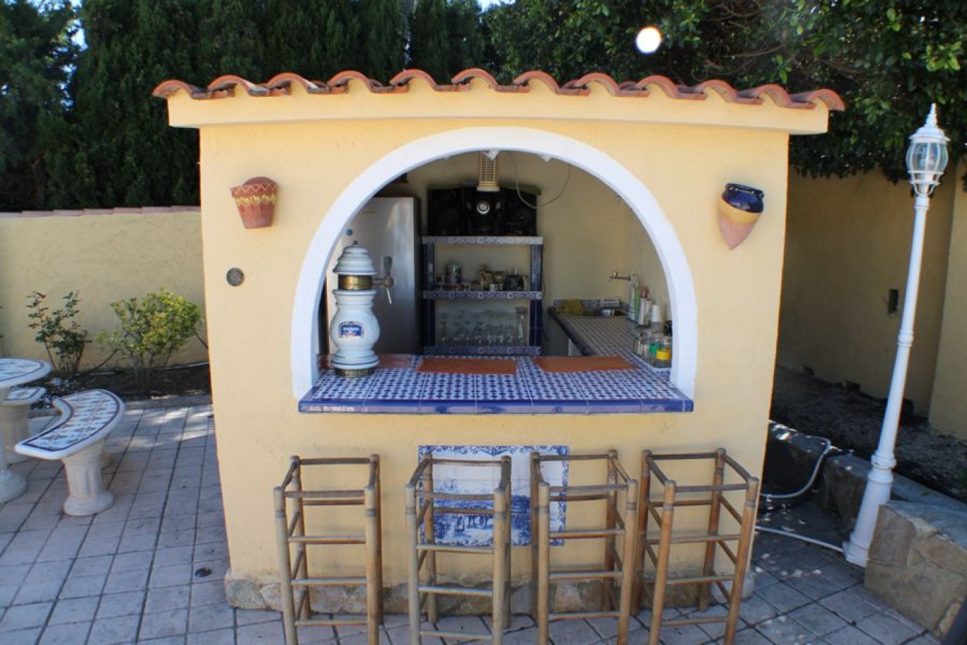 Detached villa with private pool and garden in quiet Alfaz del Pi, 3 bedrooms