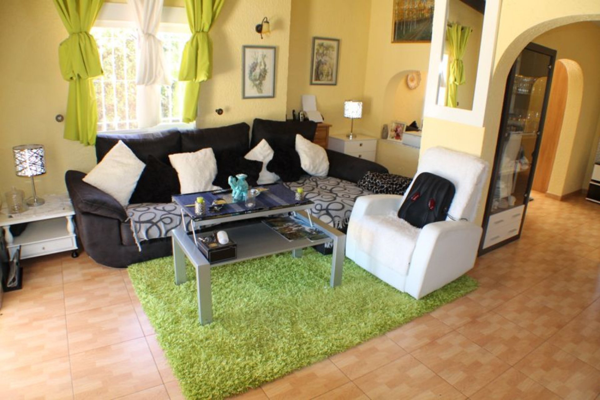 Detached villa with private pool and garden in quiet Alfaz del Pi, 3 bedrooms