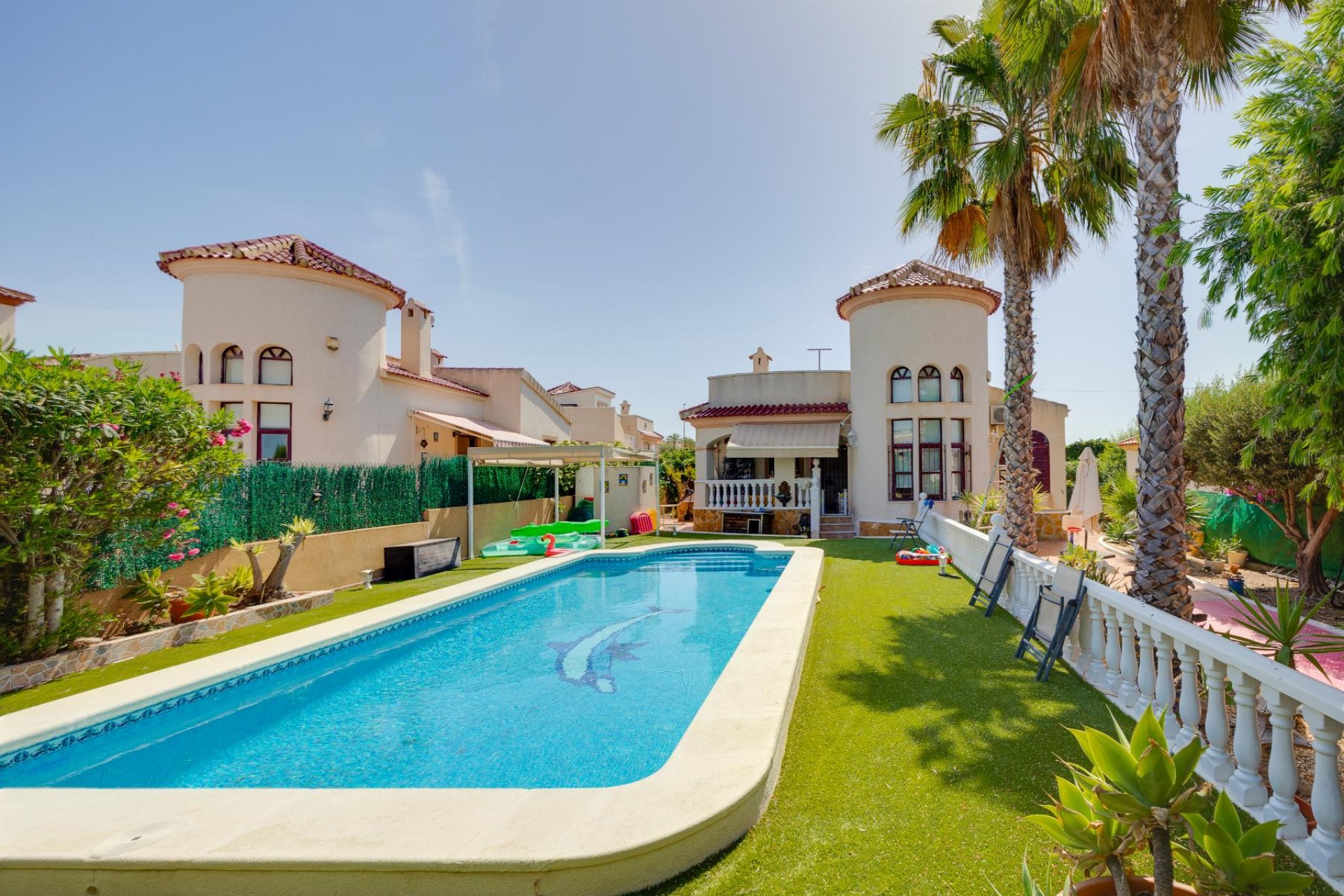 Detached villa with private pool in San Fulgencio