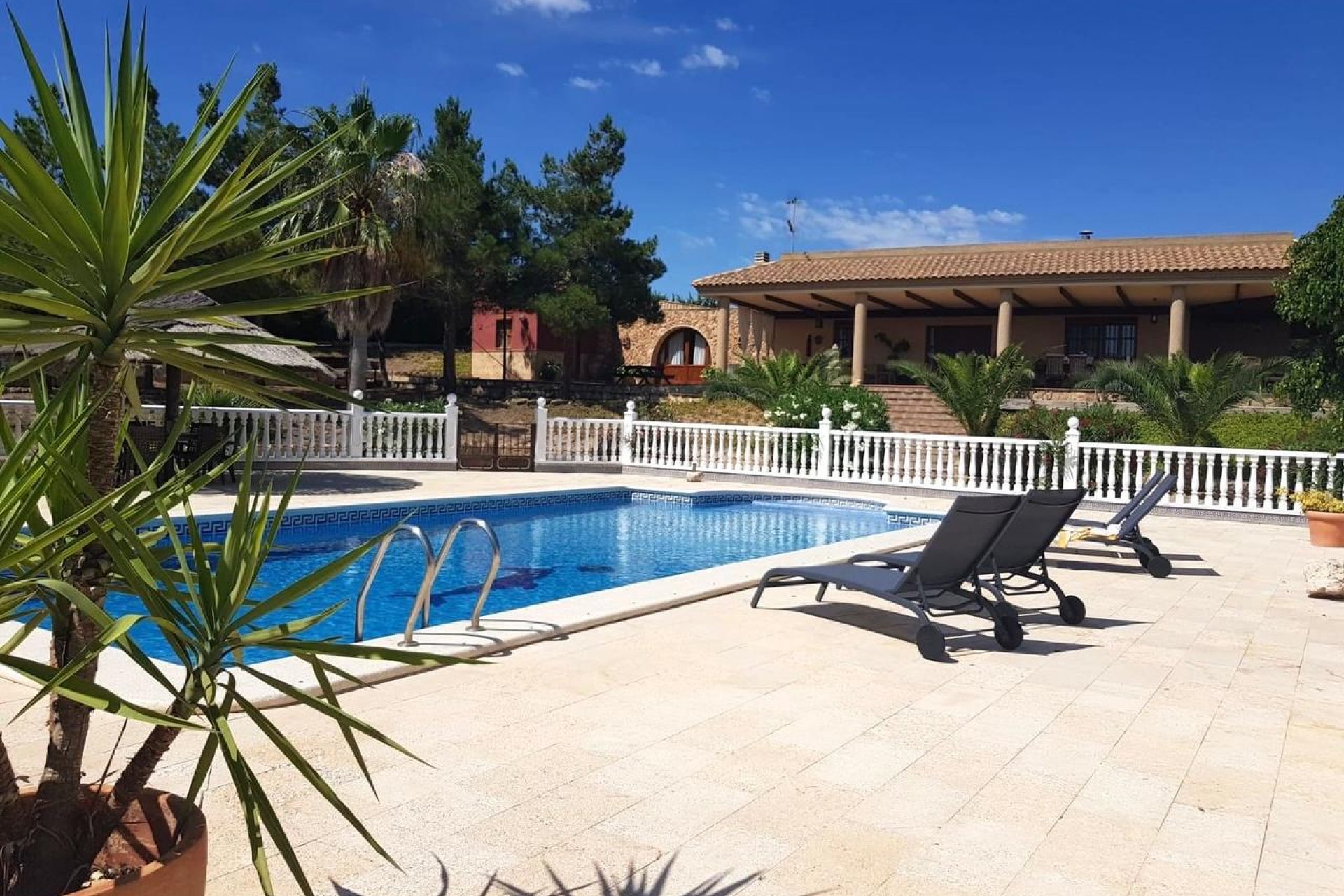 Espaciosa finca de 4 dormitorios con piscina privada y vistas a la montaña en El Esparragal