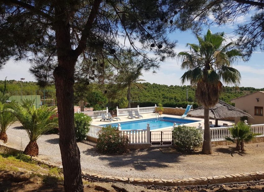 Espaciosa finca de 4 dormitorios con piscina privada y vistas a la montaña en El Esparragal