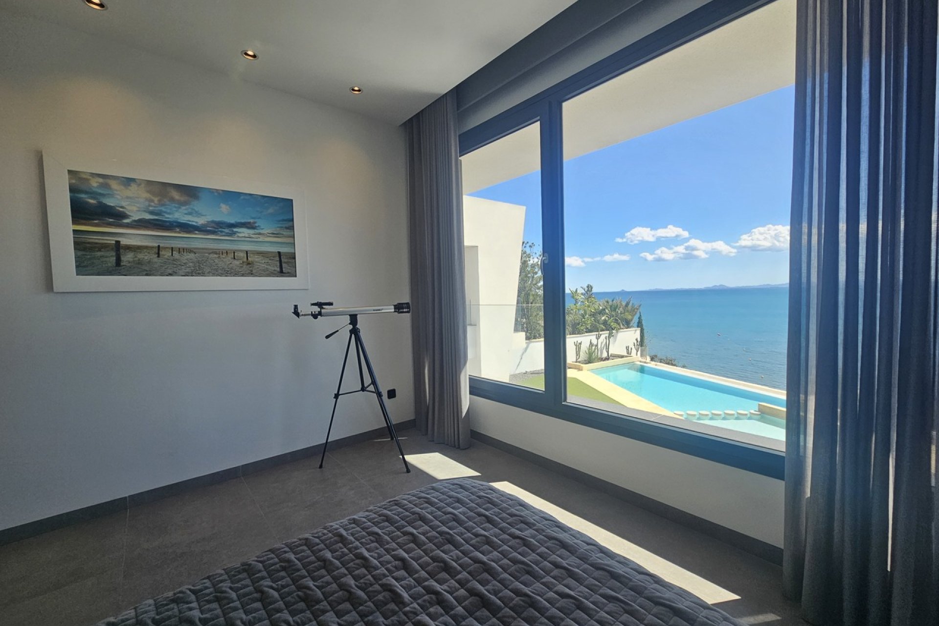Exclusieve villa aan zee in Cabo Roig met panoramisch uitzicht en privézwembad