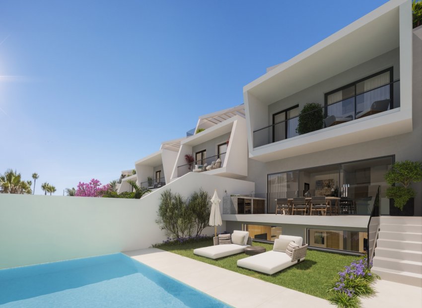 Geschakelde woning - Nieuwbouw Woningen -
            Estepona - HS-32666