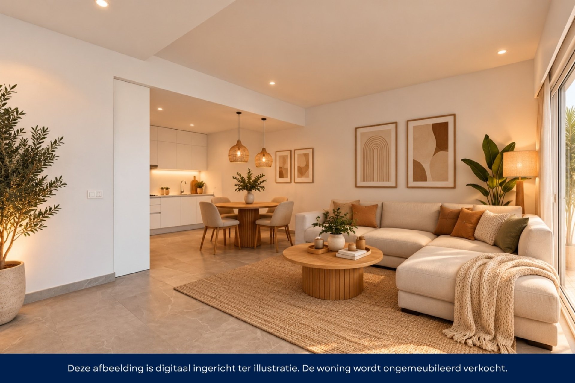 Ground-floor 2-bedroom apartment in San Pedro del Pinatar